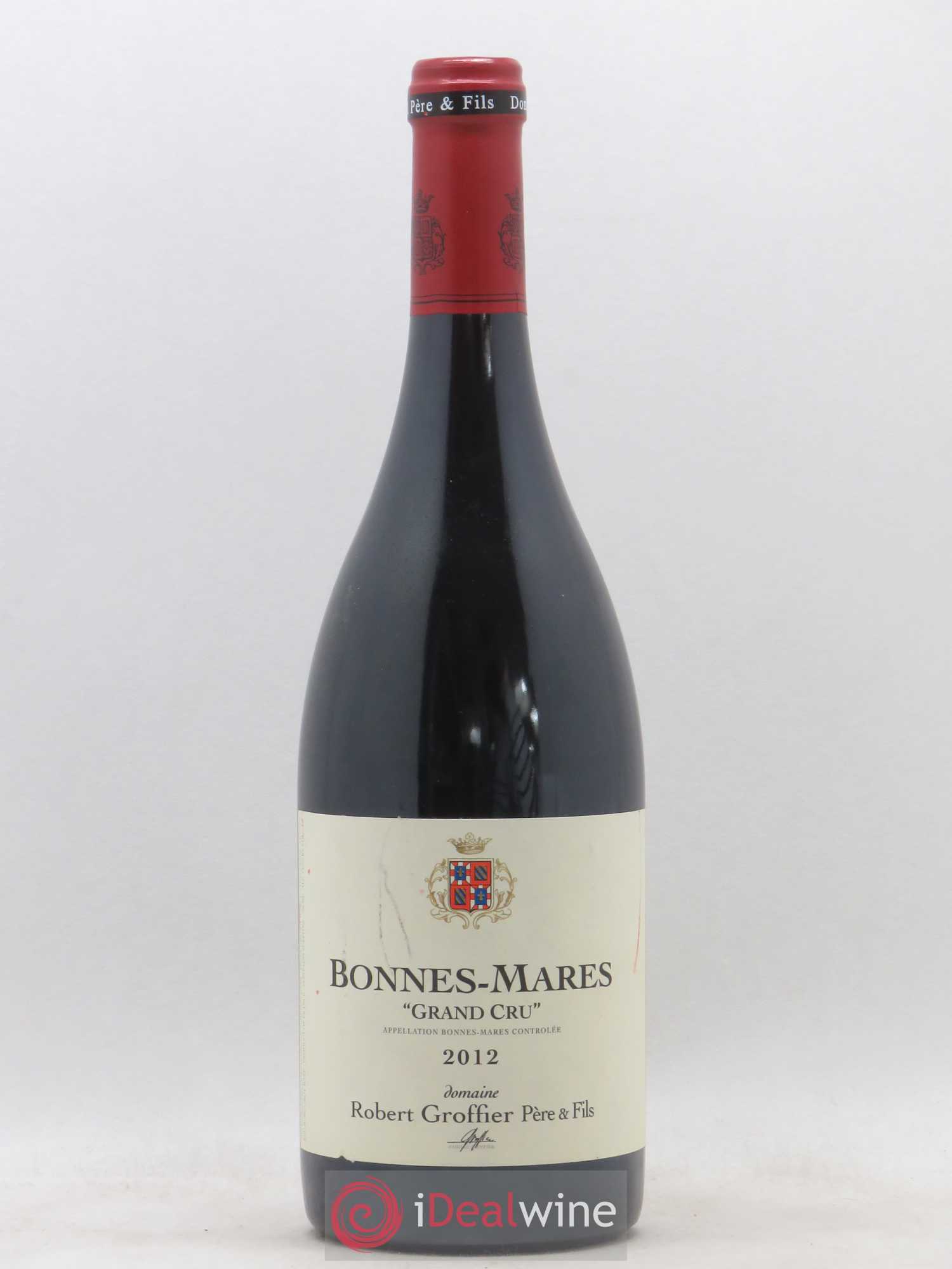 Bonnes-Mares Grand Cru Robert Groffier Père & Fils (Domaine) 2012 - Lot de 1 bouteille - 0