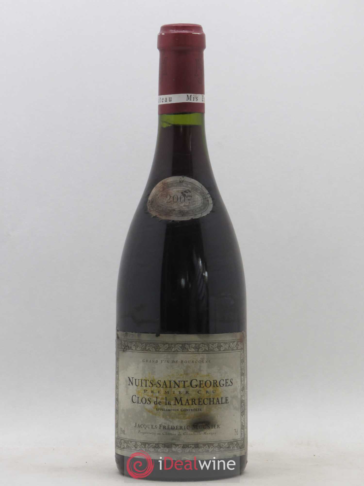 Nuits-Saint-Georges 1er Cru Clos de La Maréchale Jacques-Frédéric Mugnier 2007 - Lot de 1 bouteille - 0