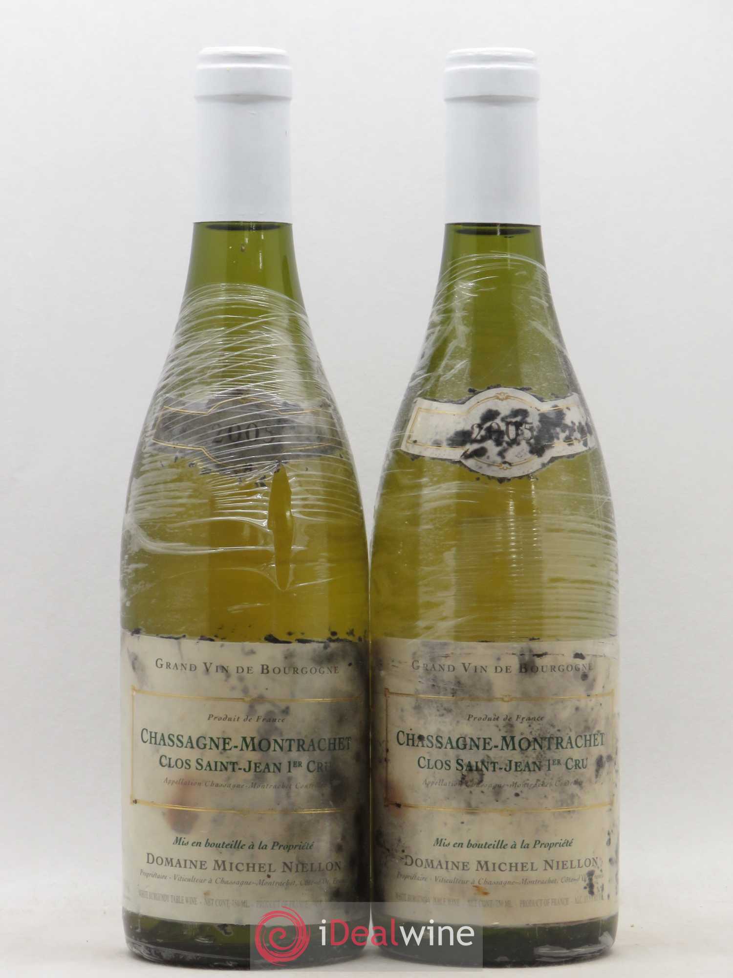 Chassagne-Montrachet 1er Cru Clos Saint-Jean Michel Niellon (Domaine) 2005 - Lot de 2 bouteilles - 0