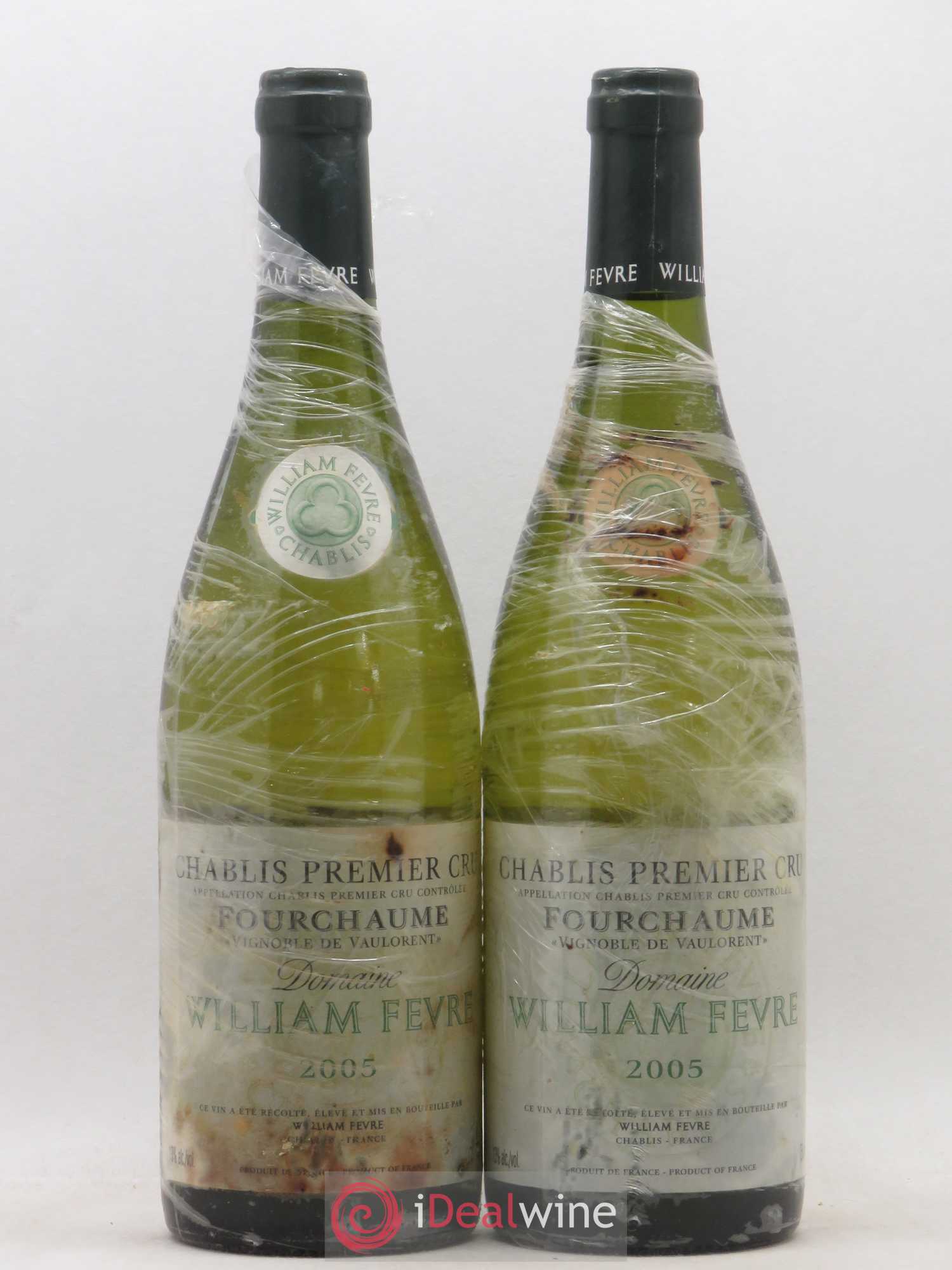 Chablis 1er Cru Fourchaume William Fèvre 2005 - Lot de 2 bouteilles - 0