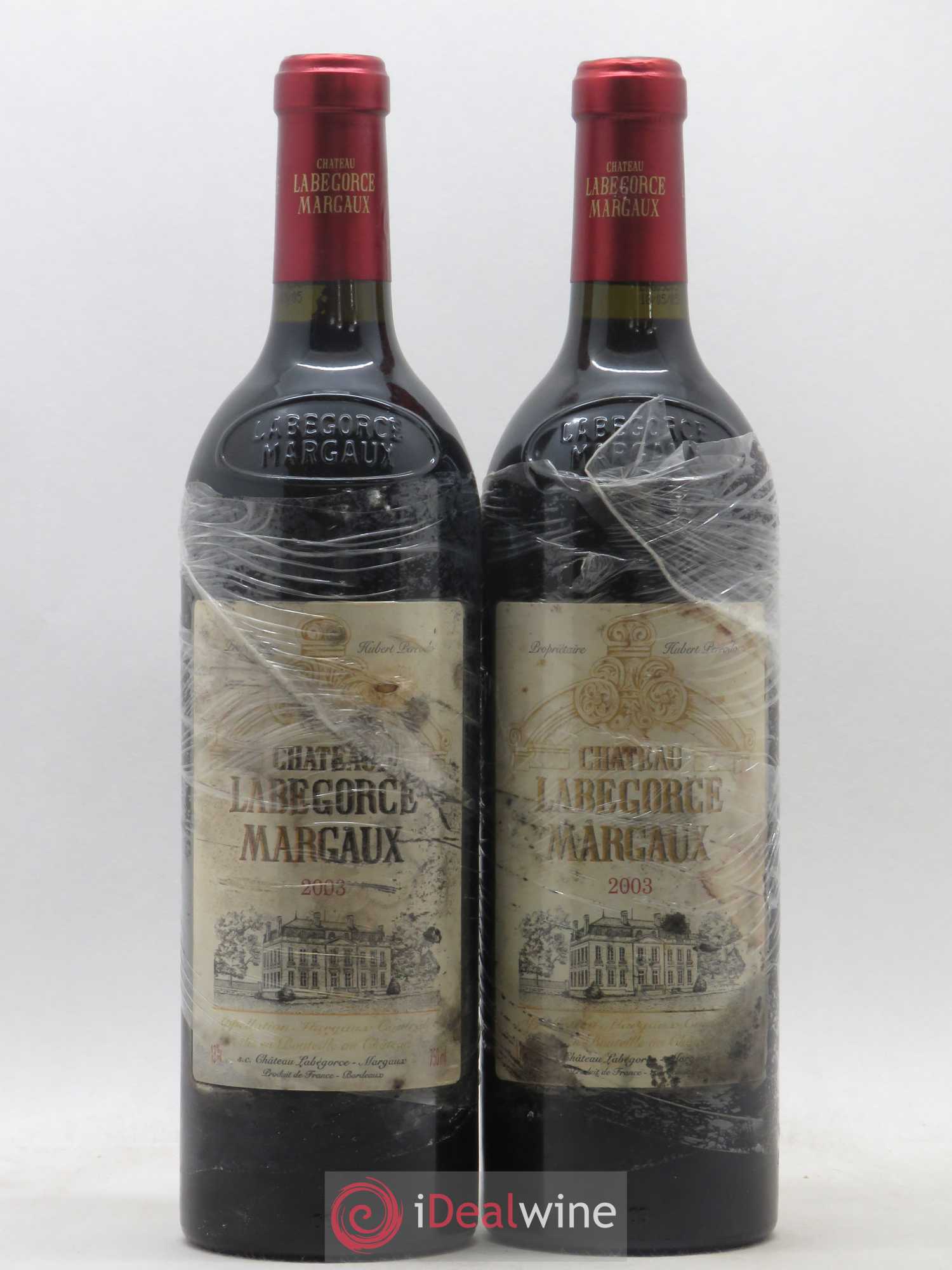 Château Labegorce Cru Bourgeois 2003 - Lot de 2 bouteilles - 0