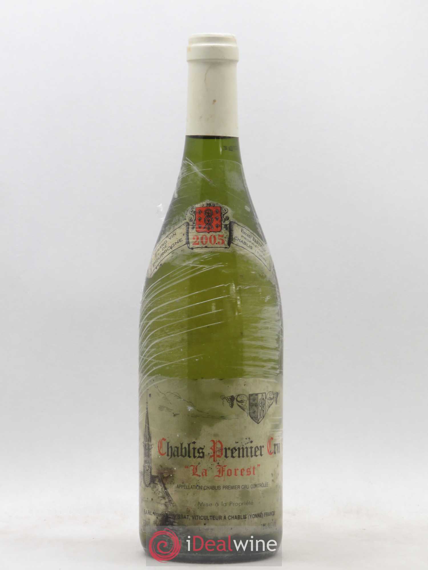 Chablis 1er Cru La Forest Vincent Dauvissat (Domaine) 2005 - Lot de 1 bouteille - 0