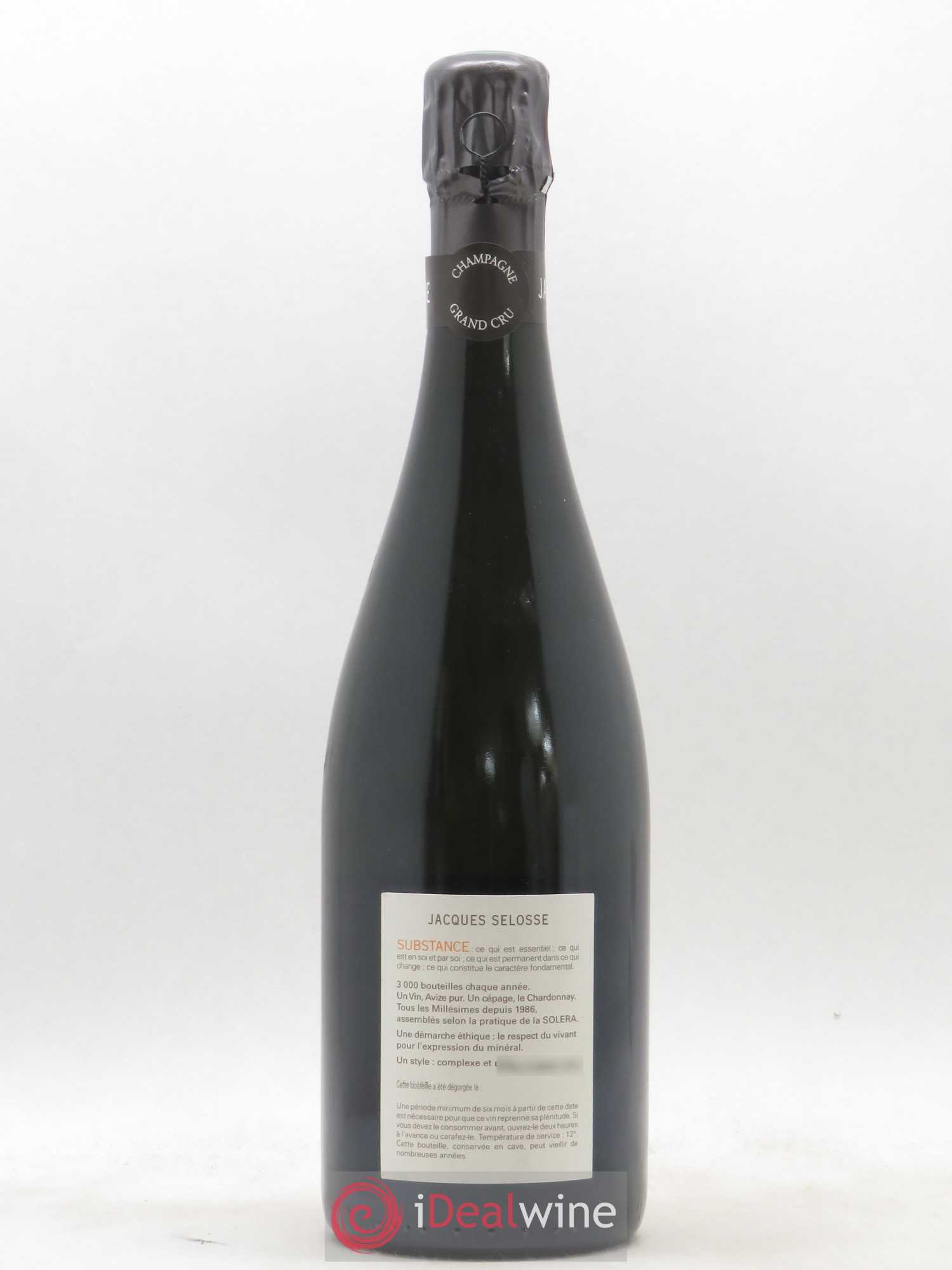 Substance Jacques Selosse - Lot de 1 bouteille - 1