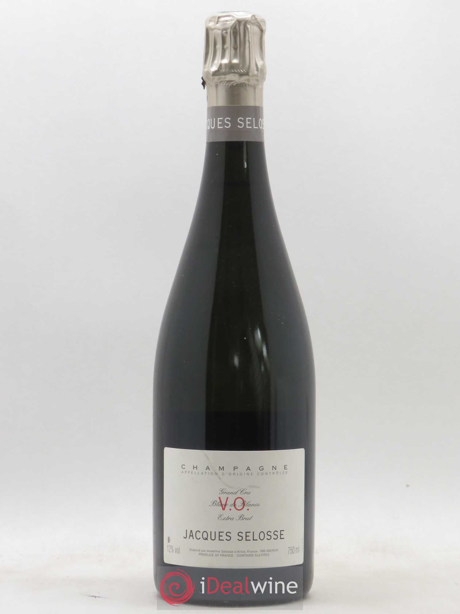 Version Originale Jacques Selosse Blanc de Blancs - Lot de 1 bouteille - 0
