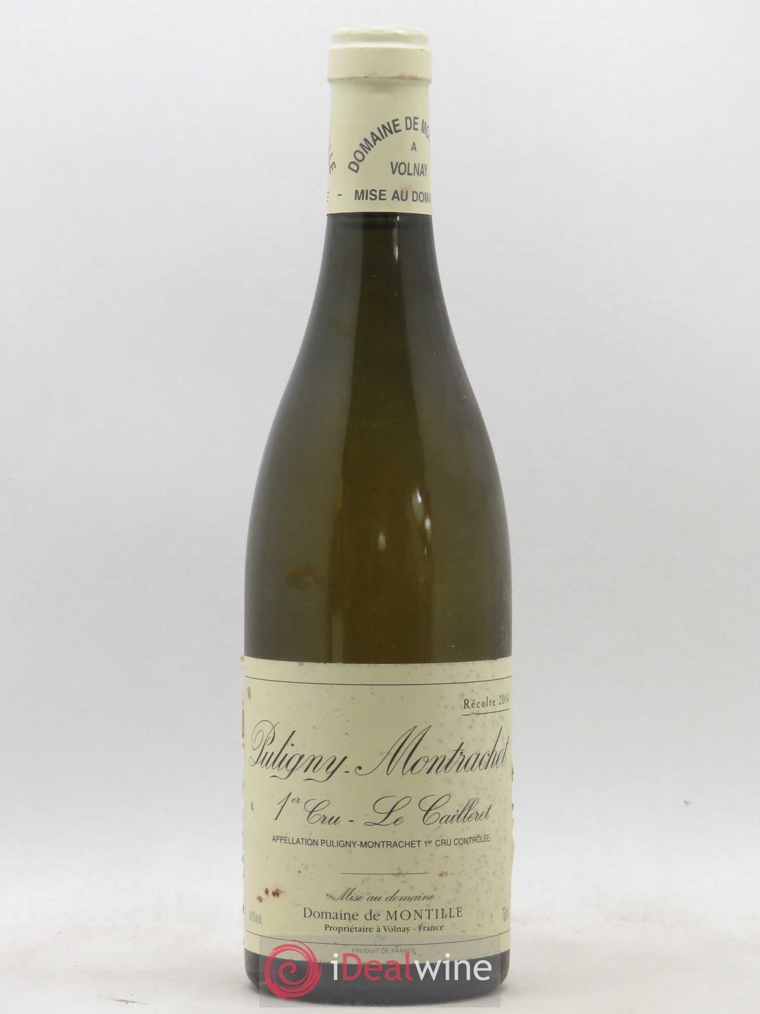 Puligny-Montrachet 1er Cru Le Cailleret De Montille (Domaine) 2004 - Lot de 1 bouteille - 0