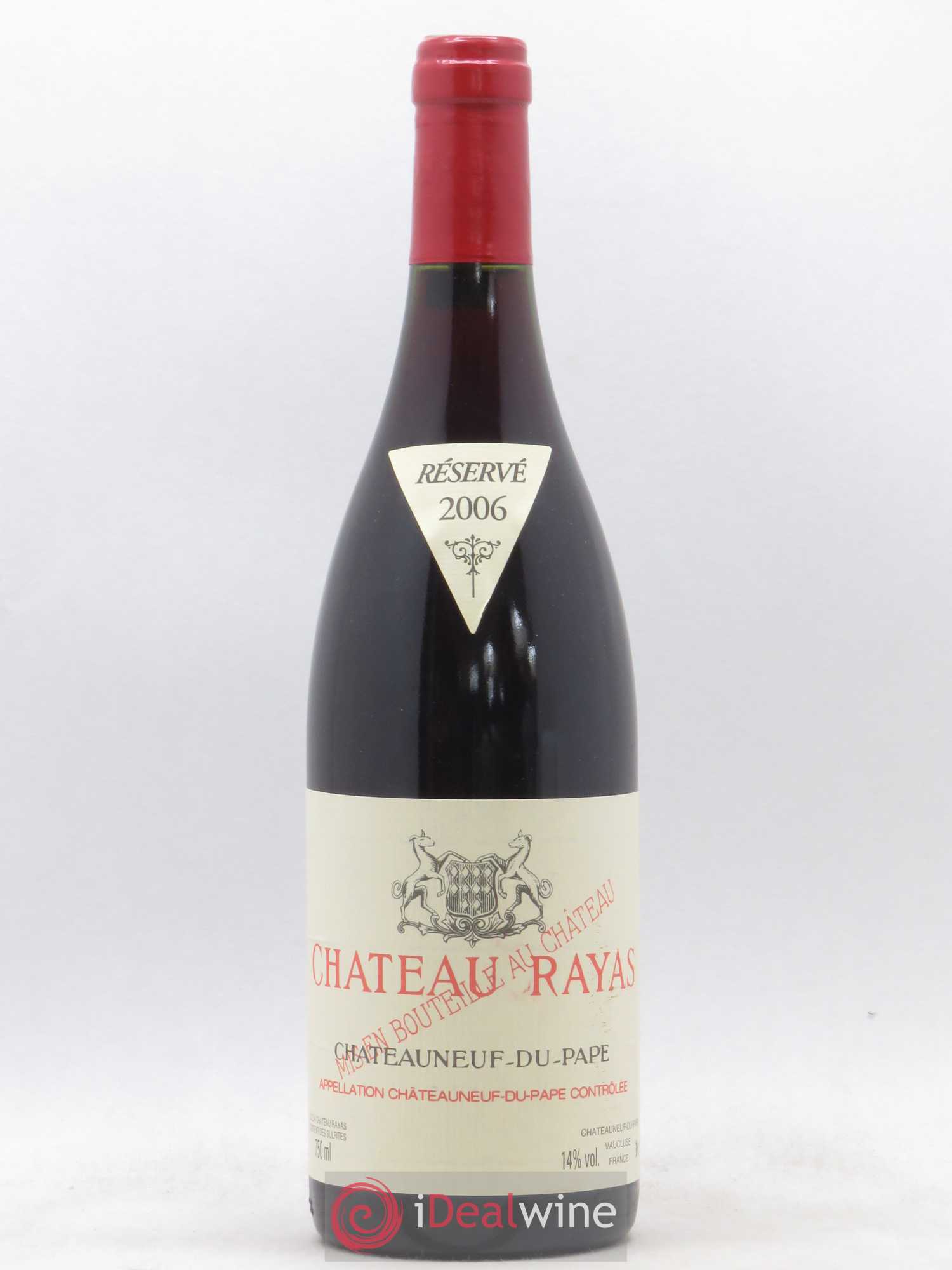 Châteauneuf-du-Pape Château Rayas Emmanuel Reynaud 2006 - Lot de 1 bouteille - 0