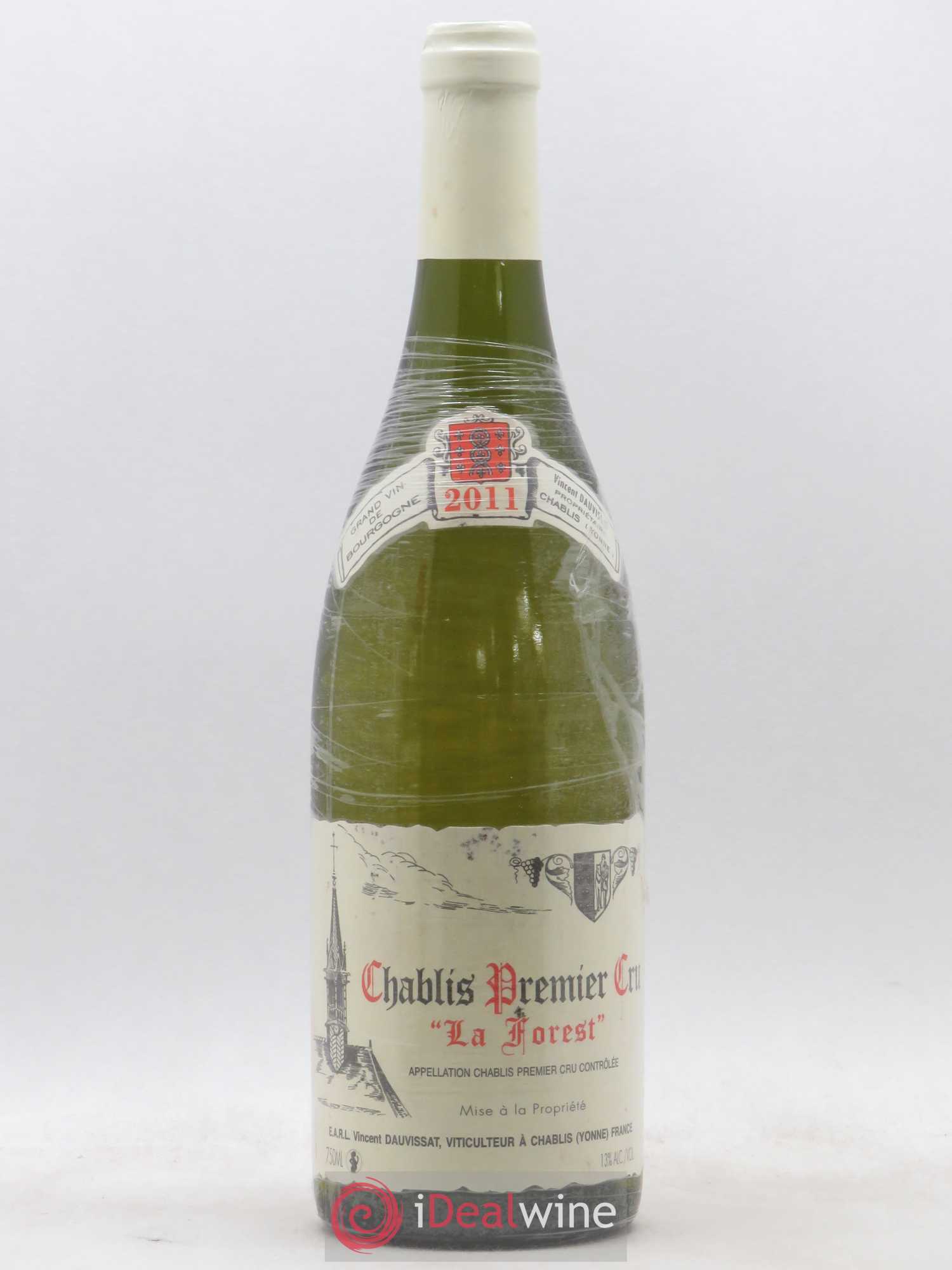 Chablis 1er Cru La Forest Vincent Dauvissat (Domaine) 2011 - Lot de 1 bouteille - 0