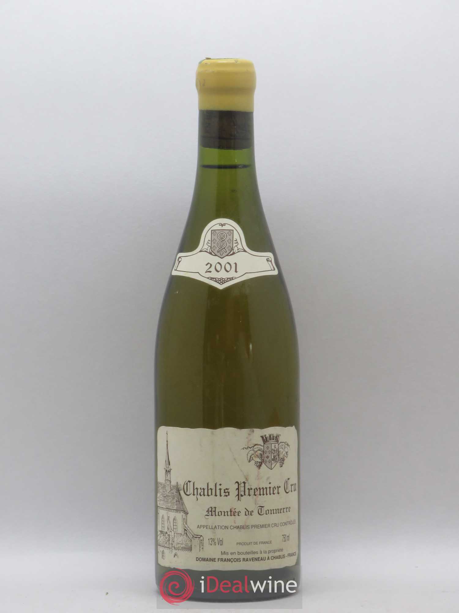 Chablis 1er Cru Montée de Tonnerre Raveneau (Domaine) 2001 - Lot de 1 bouteille - 0