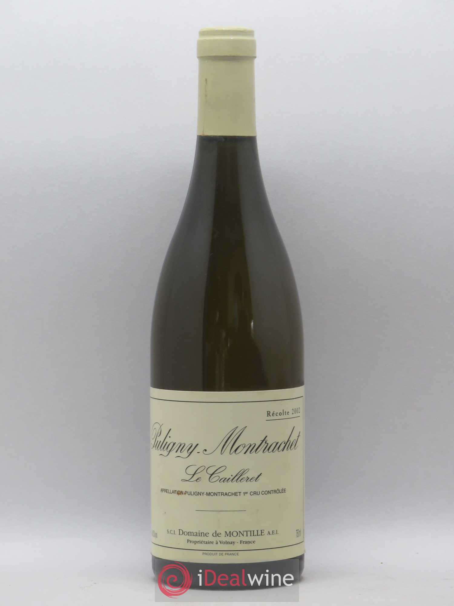 Puligny-Montrachet 1er Cru Le Cailleret De Montille (Domaine) 2002 - Lot de 1 bouteille - 0