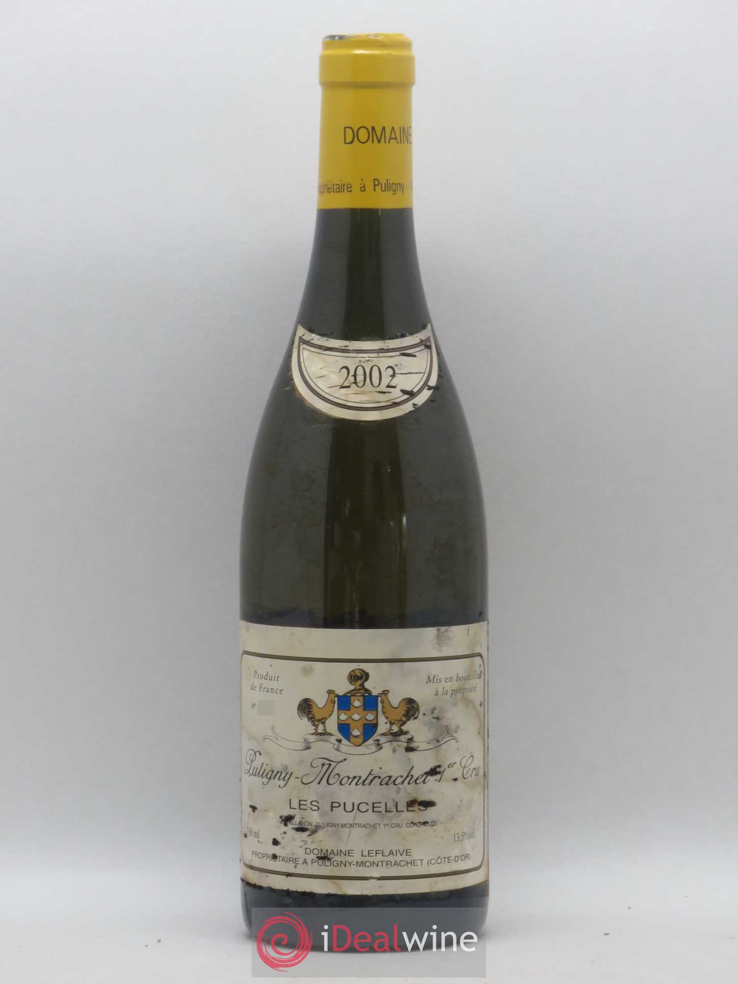 Puligny-Montrachet 1er Cru Les Pucelles Leflaive (Domaine) 2002 - Lot de 1 bouteille - 0