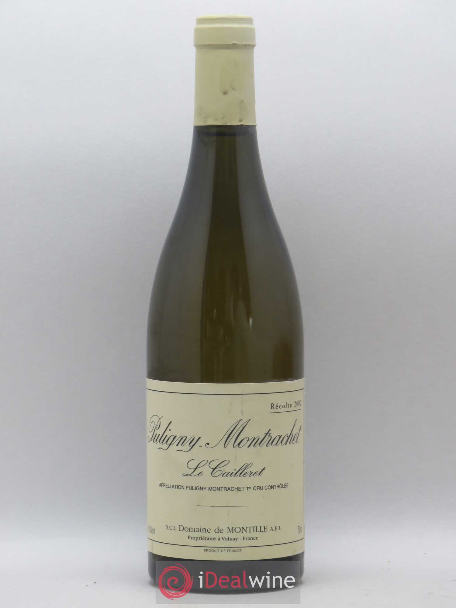 Puligny-Montrachet 1er Cru Le Cailleret De Montille (Domaine) 2002 - Lot de 1 bouteille - 0