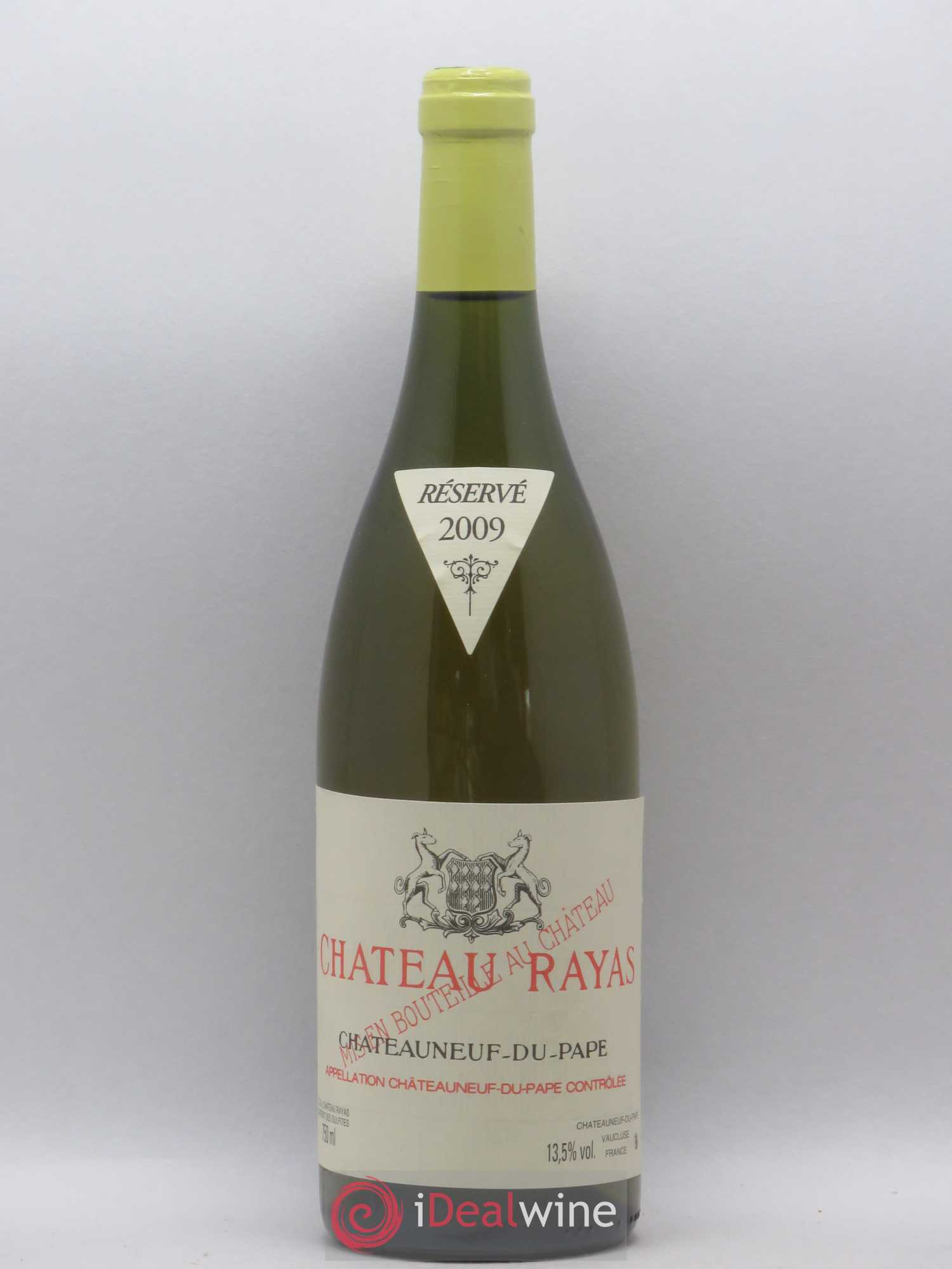 Châteauneuf-du-Pape Château Rayas Emmanuel Reynaud 2009 - Lot de 1 bouteille - 0