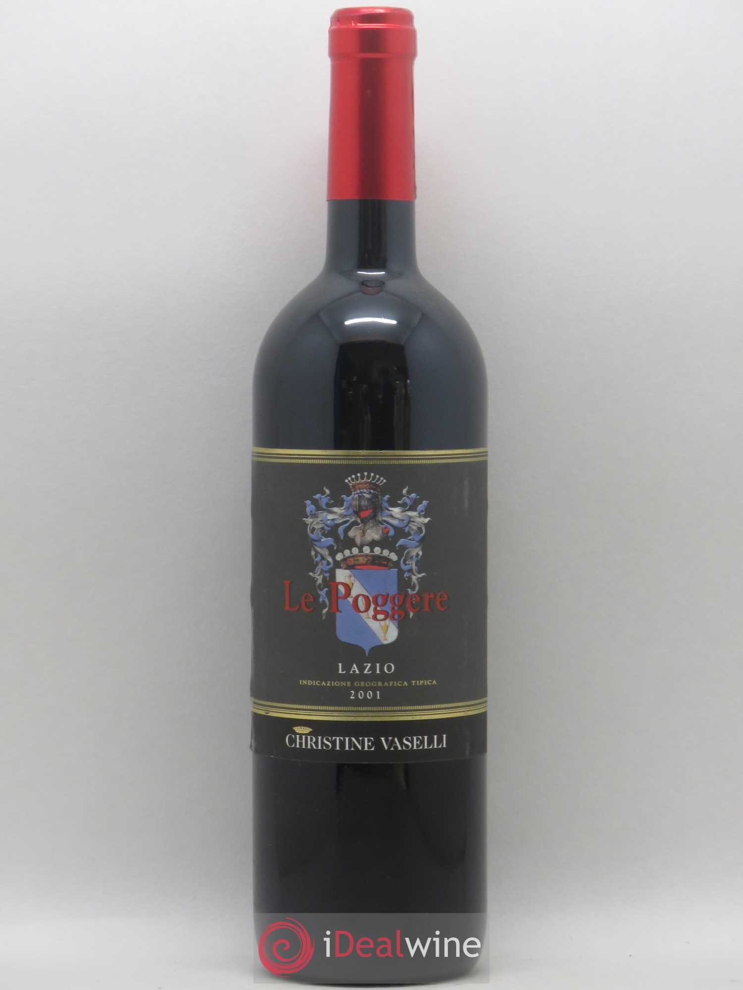 Italie IGT Lazio Le Poggere Christine Vaselli 2001 - Posten von 1 Flasche - 0