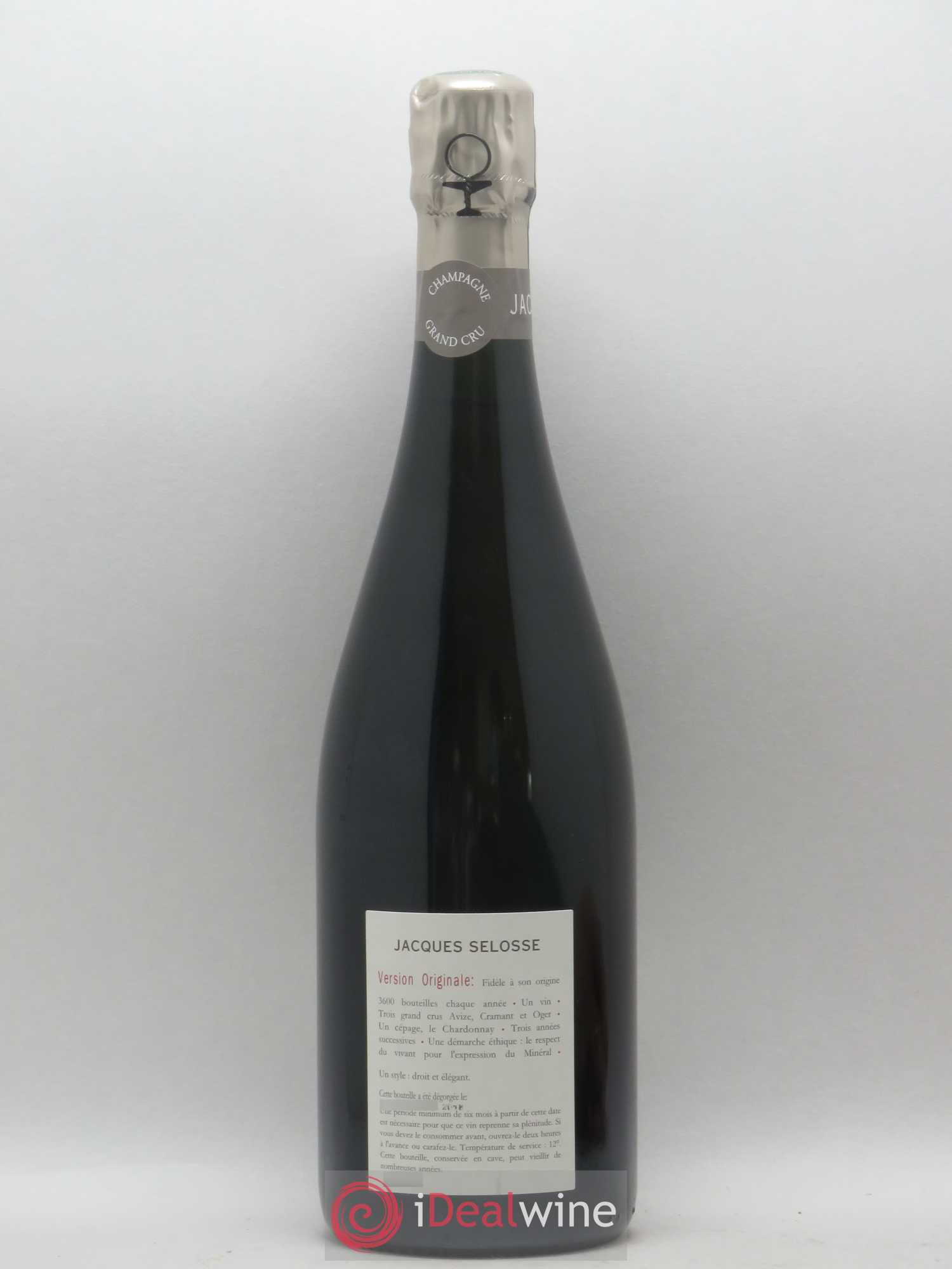 Version Originale Jacques Selosse - Lot de 1 bouteille - 1