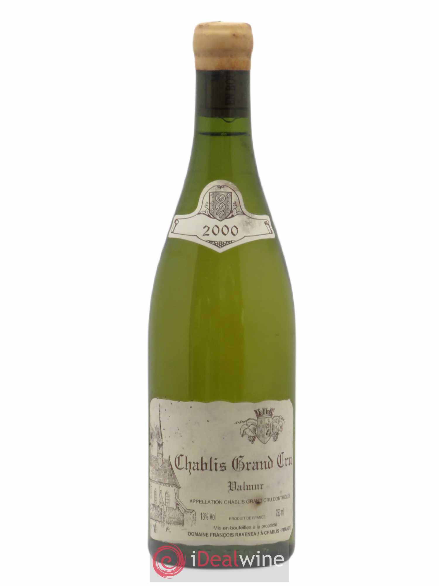 Chablis Grand Cru Valmur Raveneau (Domaine) 2000 - Lot de 1 bouteille - 0