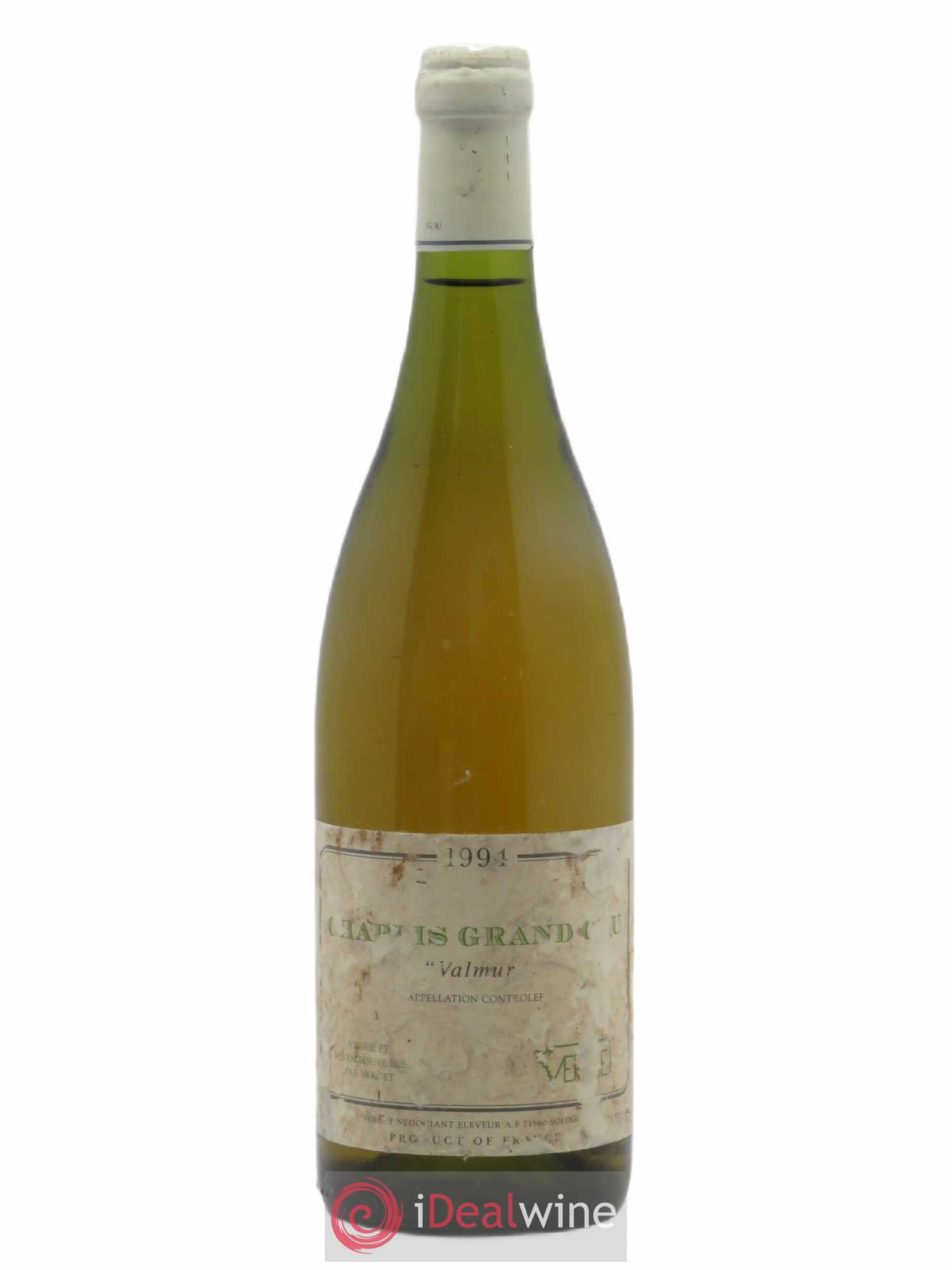 Chablis Grand Cru Valmur Verget 1994 - Posten von 1 Flasche - 0