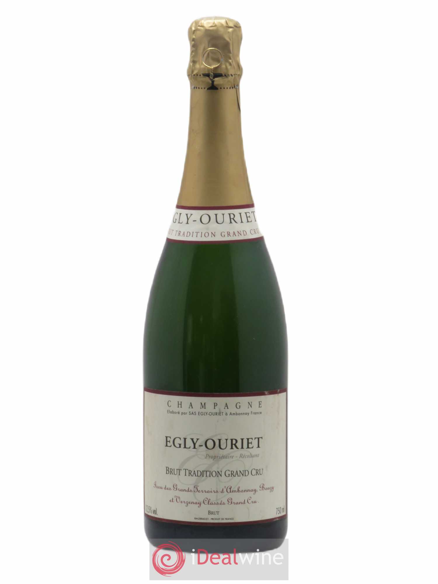Grand Cru Brut Egly-Ouriet - Lot de 1 bouteille - 0