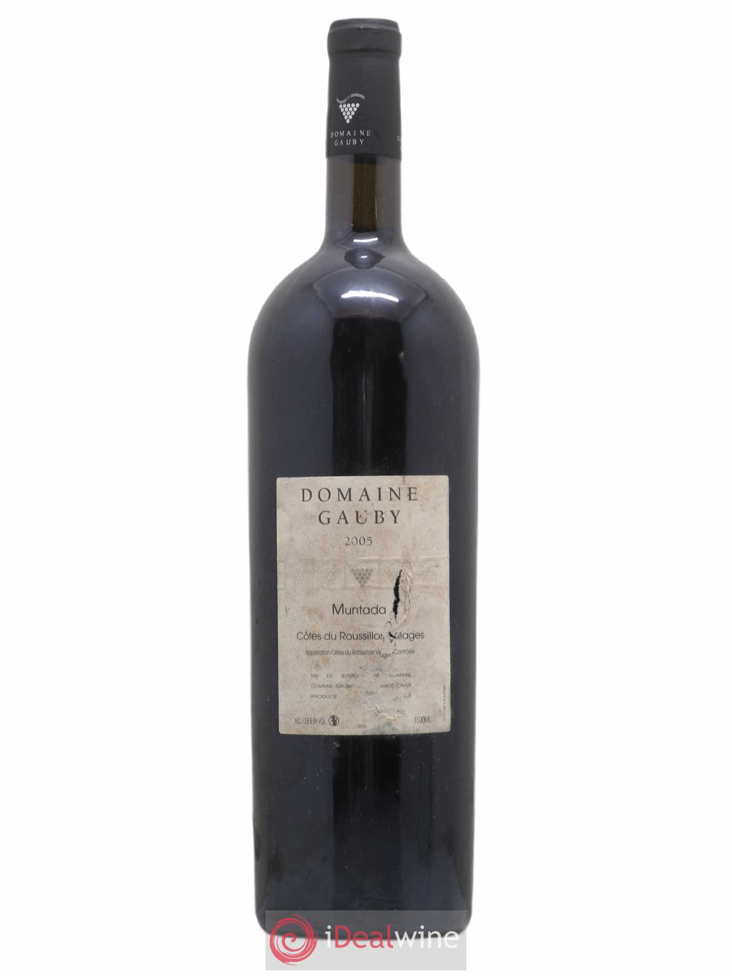 Côtes Catalanes (anciennement Côtes du Roussillon Villages) La Muntada Gauby (Domaine) 2005 - Lot de 1 magnum - 0