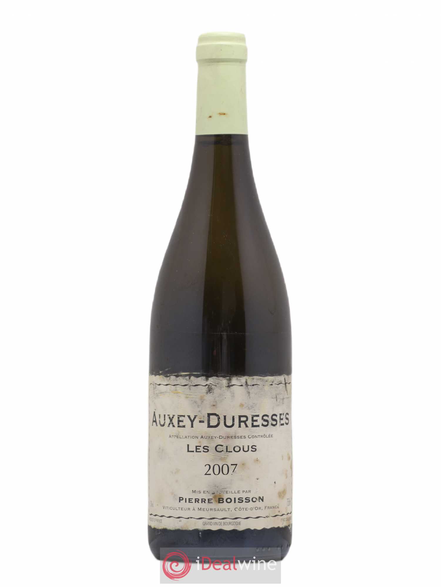 Auxey-Duresses Les Cloux Pierre Boisson (Domaine) 2007 - Lot de 1 bouteille - 0