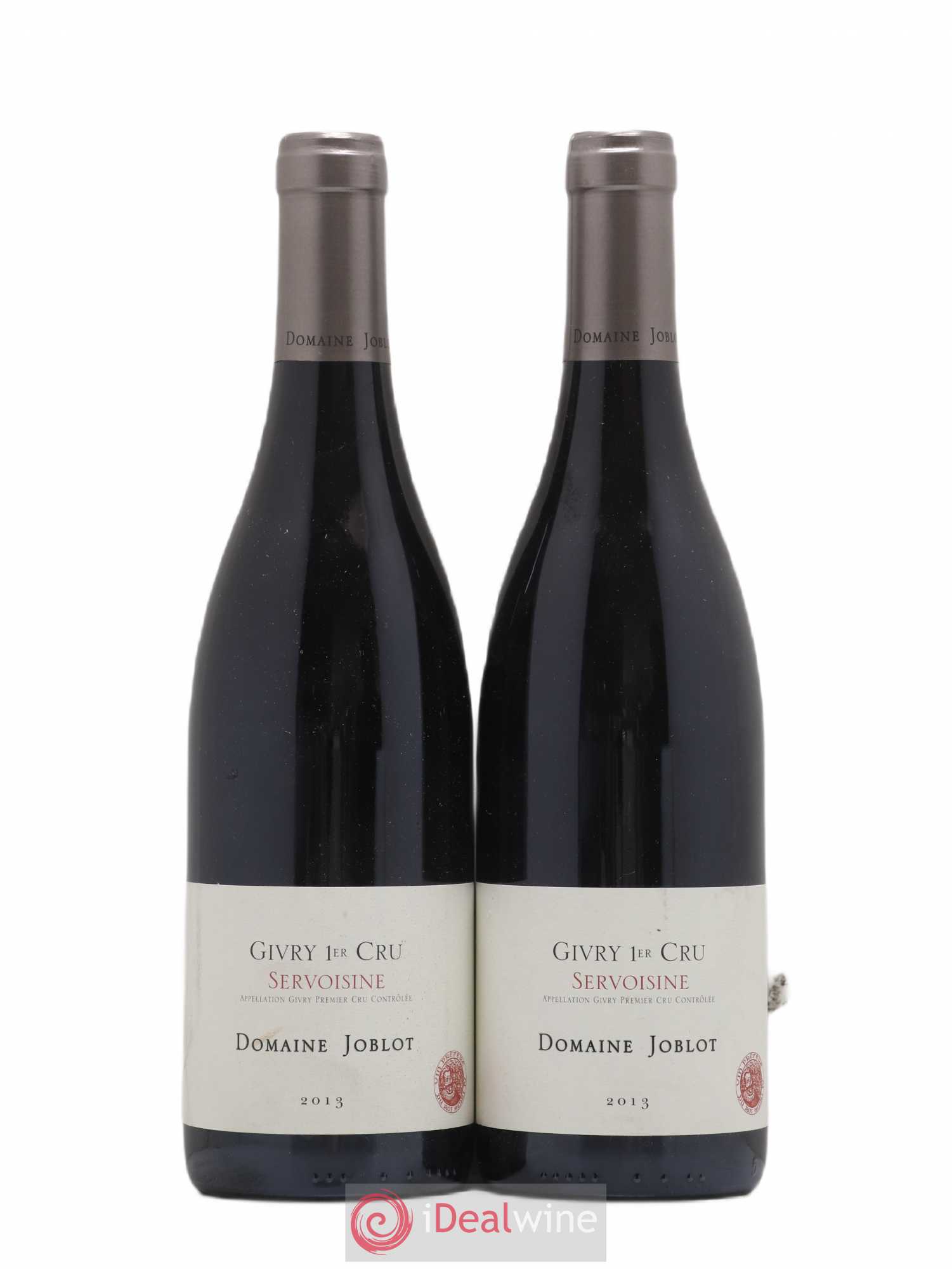 Givry 1er Cru Servoisine Joblot (Domaine) 2013 - Lot de 2 bouteilles - 0