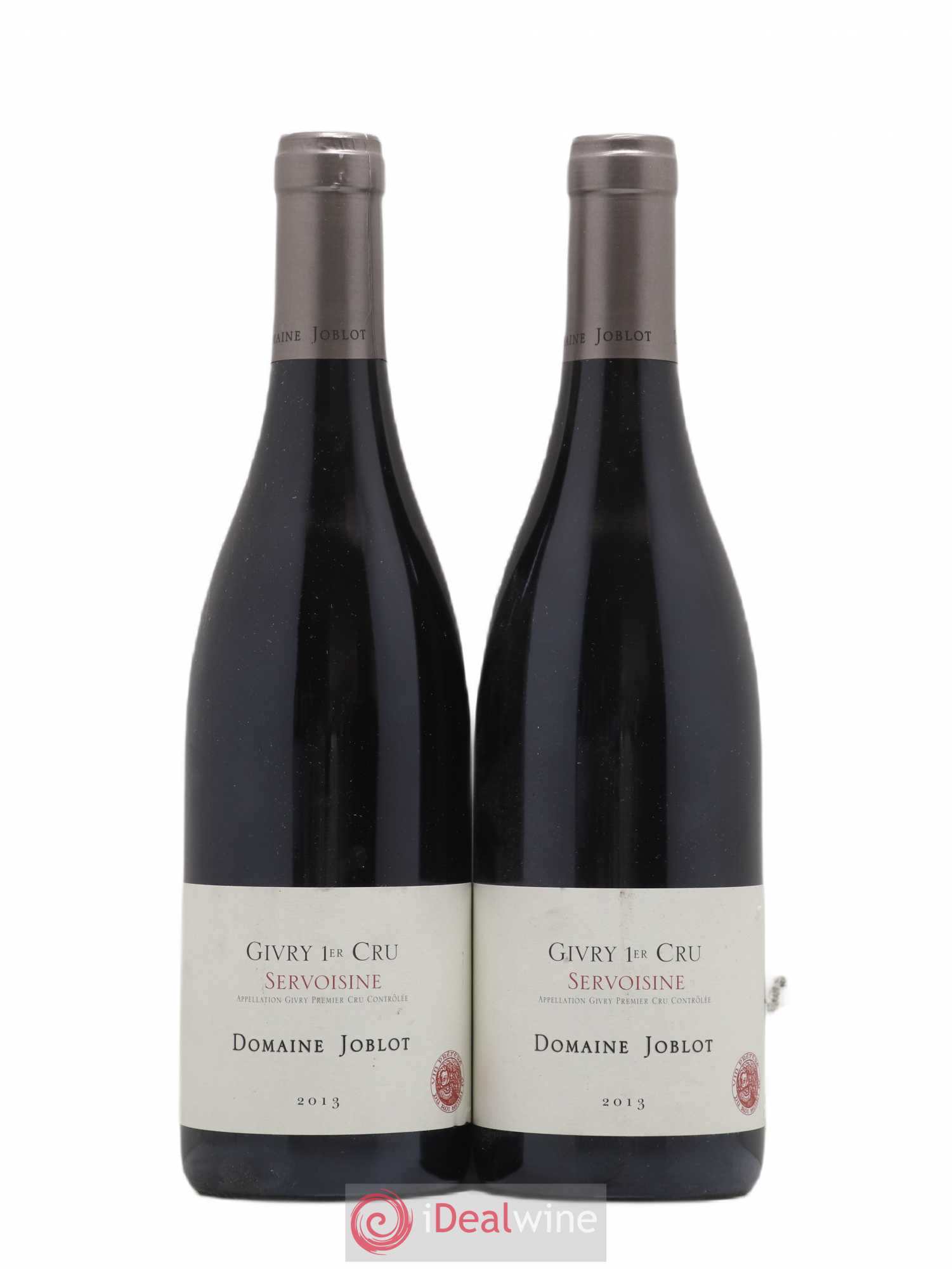 Givry 1er Cru Servoisine Joblot (Domaine) 2013 - Lot de 2 bouteilles - 0