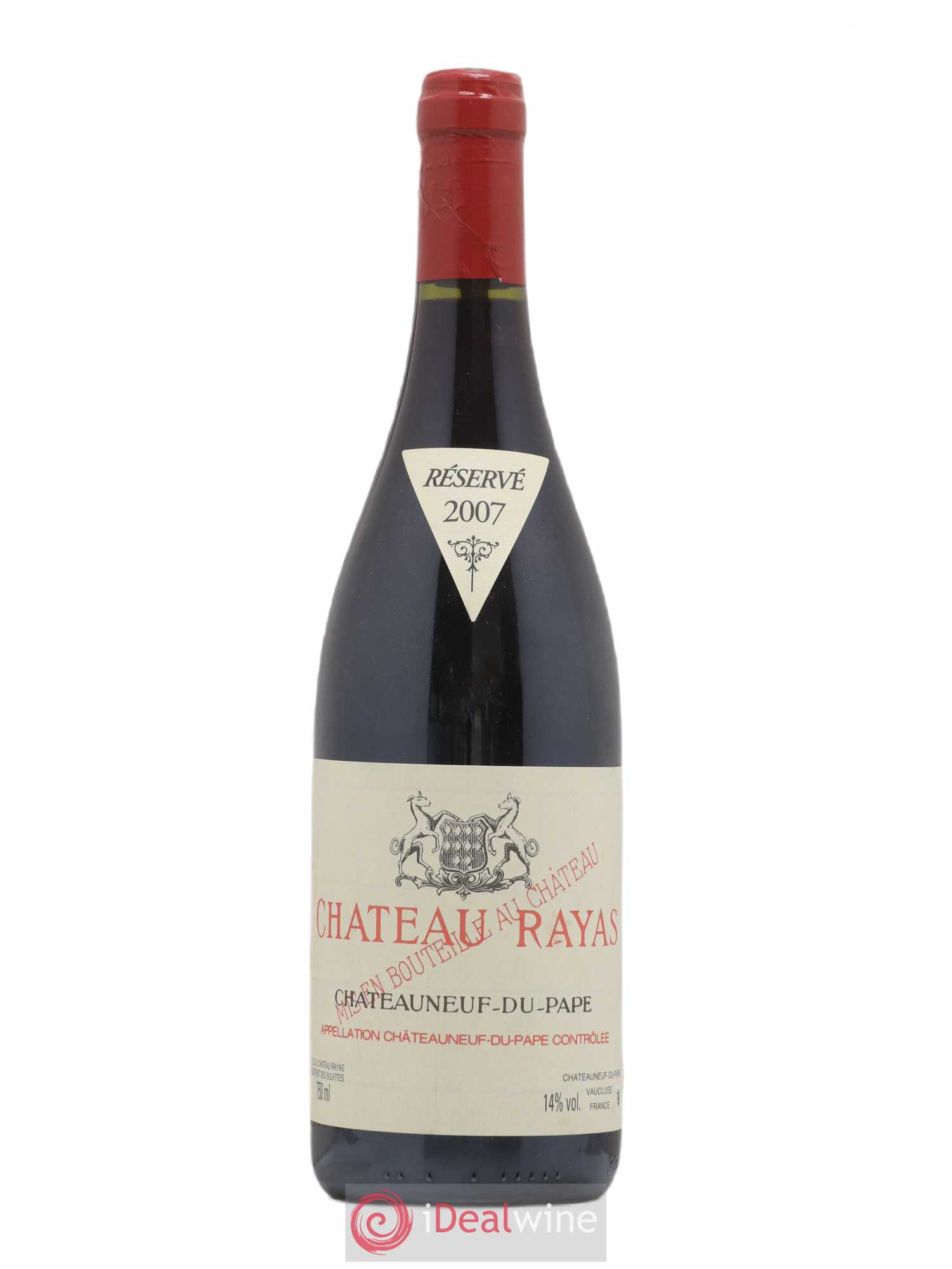Châteauneuf-du-Pape Château Rayas Emmanuel Reynaud 2007 - Lot de 1 bouteille - 0