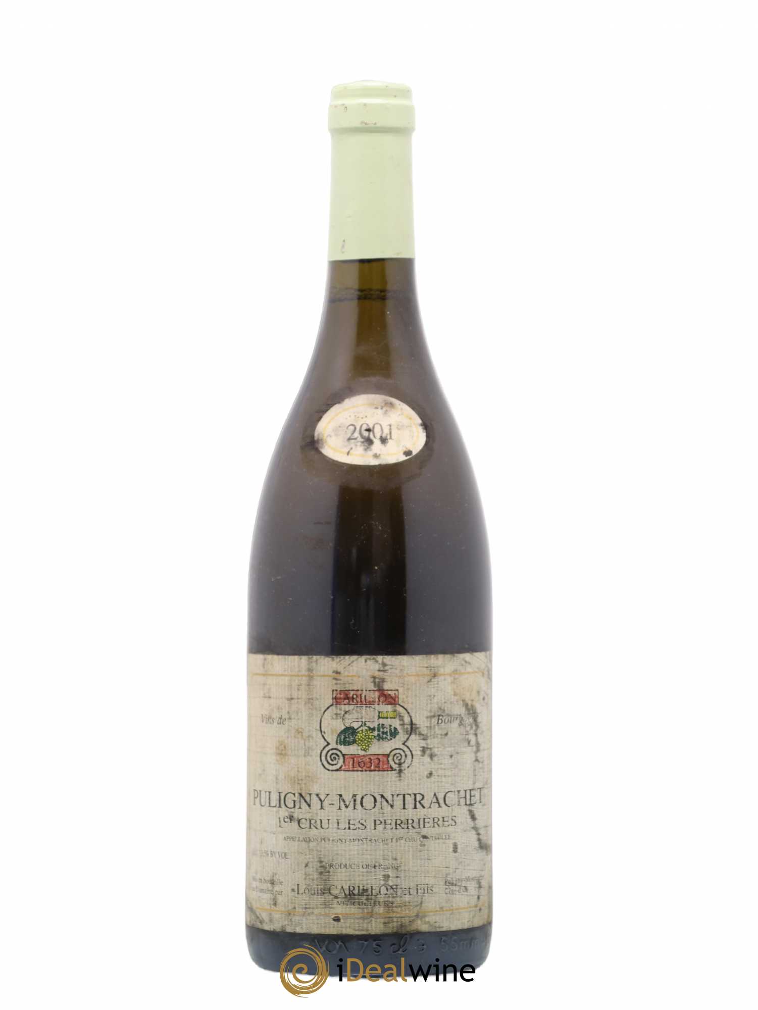 Puligny-Montrachet 1er Cru Les Perrières Louis Carillon & Fils 2001 - Lot de 1 bouteille - 0