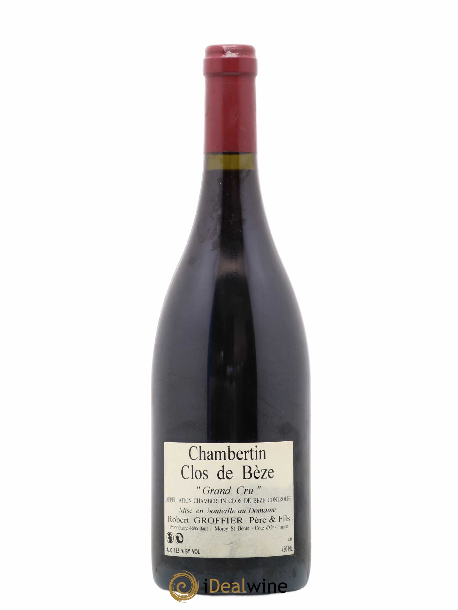 Chambertin Clos de Bèze Grand Cru Robert Groffier Père & Fils (Domaine) 2007 - Lot de 1 bouteille - 1