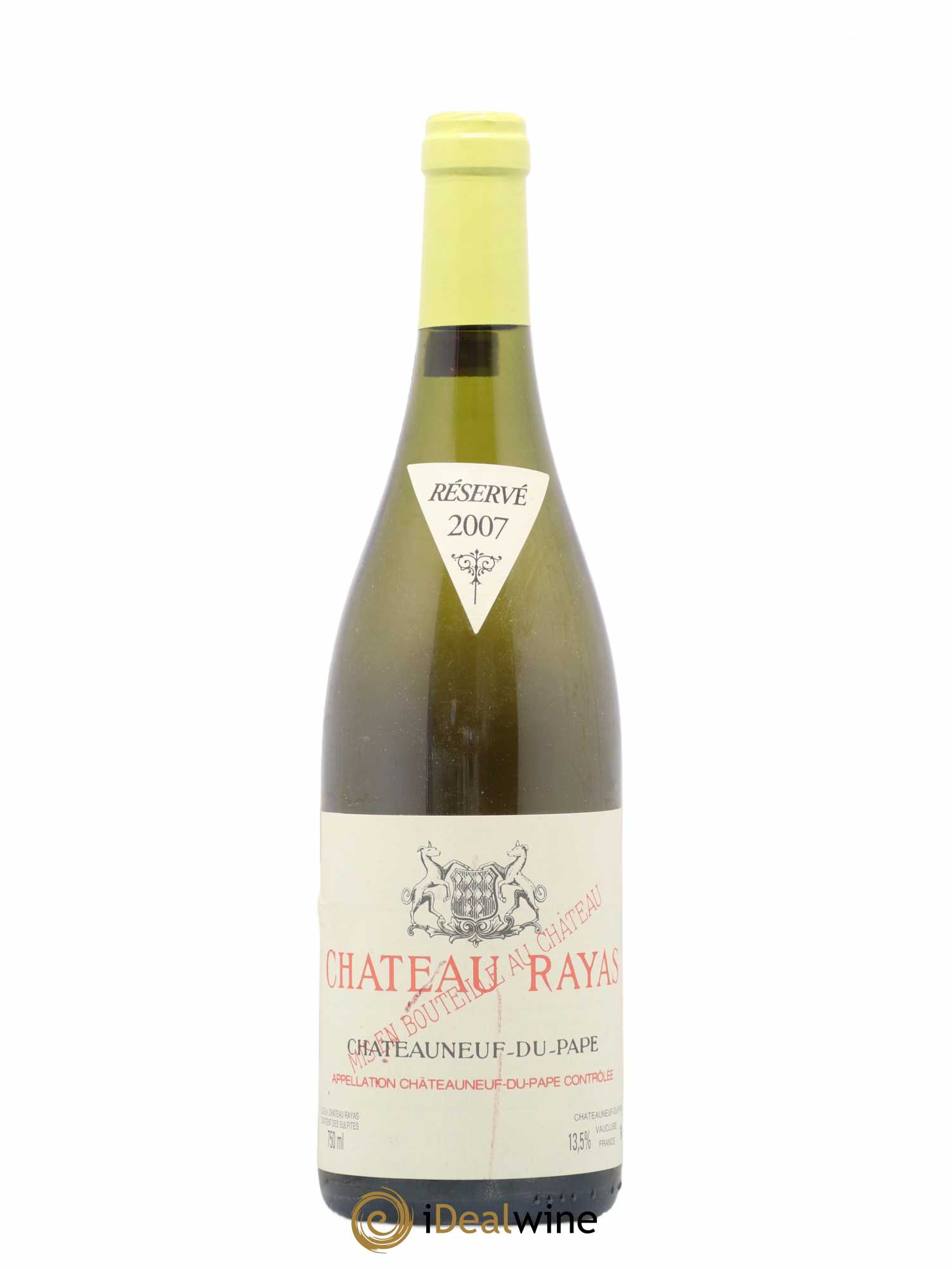 Châteauneuf-du-Pape Château Rayas Emmanuel Reynaud 2007 - Lot de 1 bouteille - 0