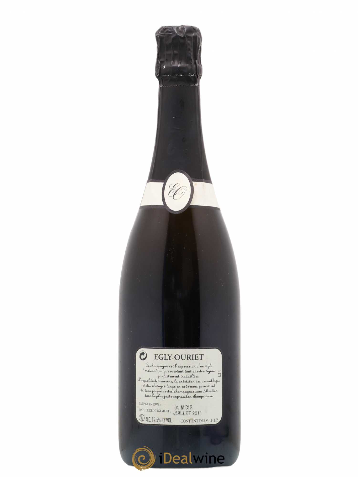 Blanc de Noirs Les Crayères Vieilles vignes Egly-Ouriet Brut - Lot de 1 bouteille - 1
