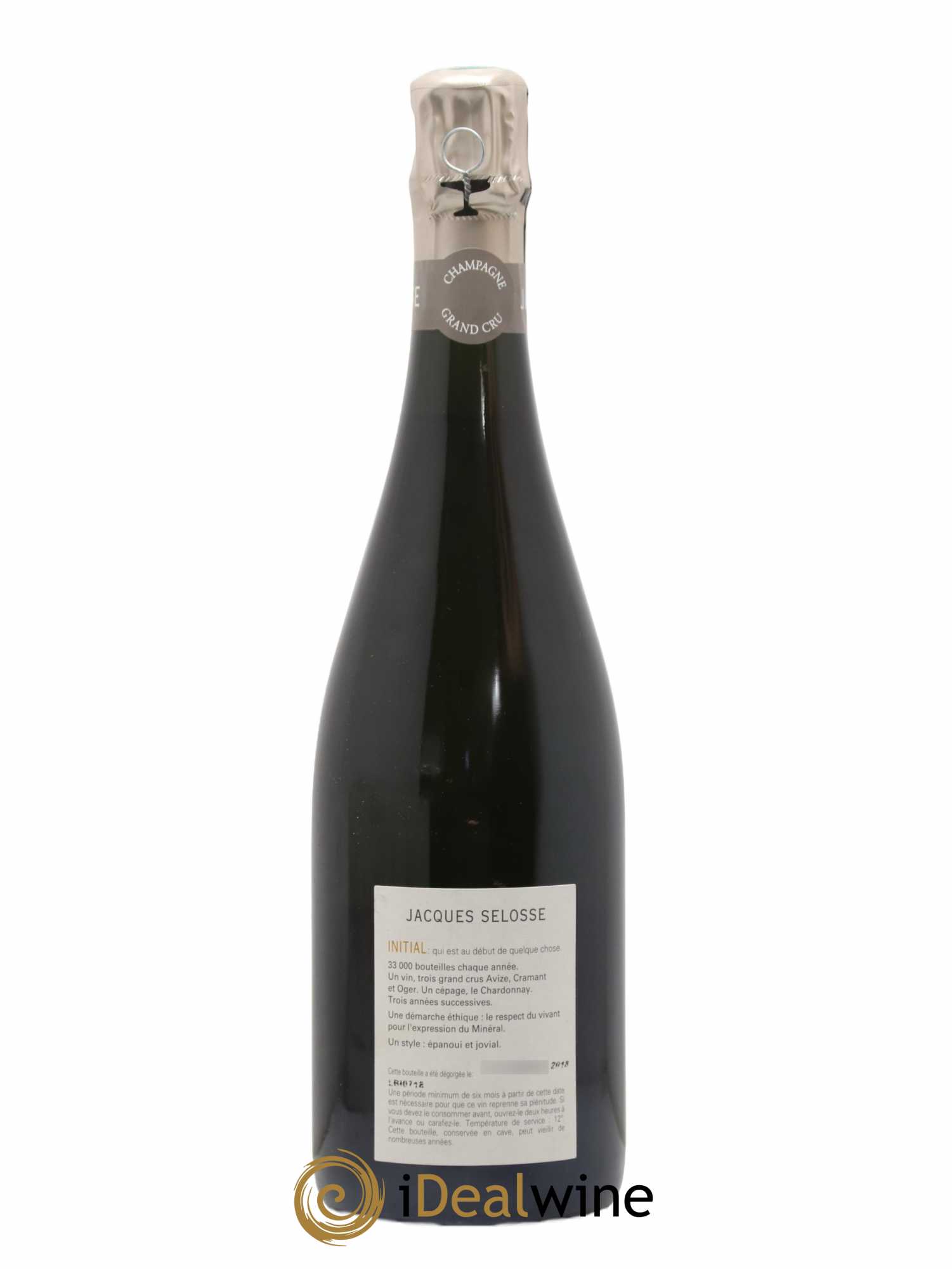 Initial Brut Jacques Selosse - Lot de 1 bouteille - 1
