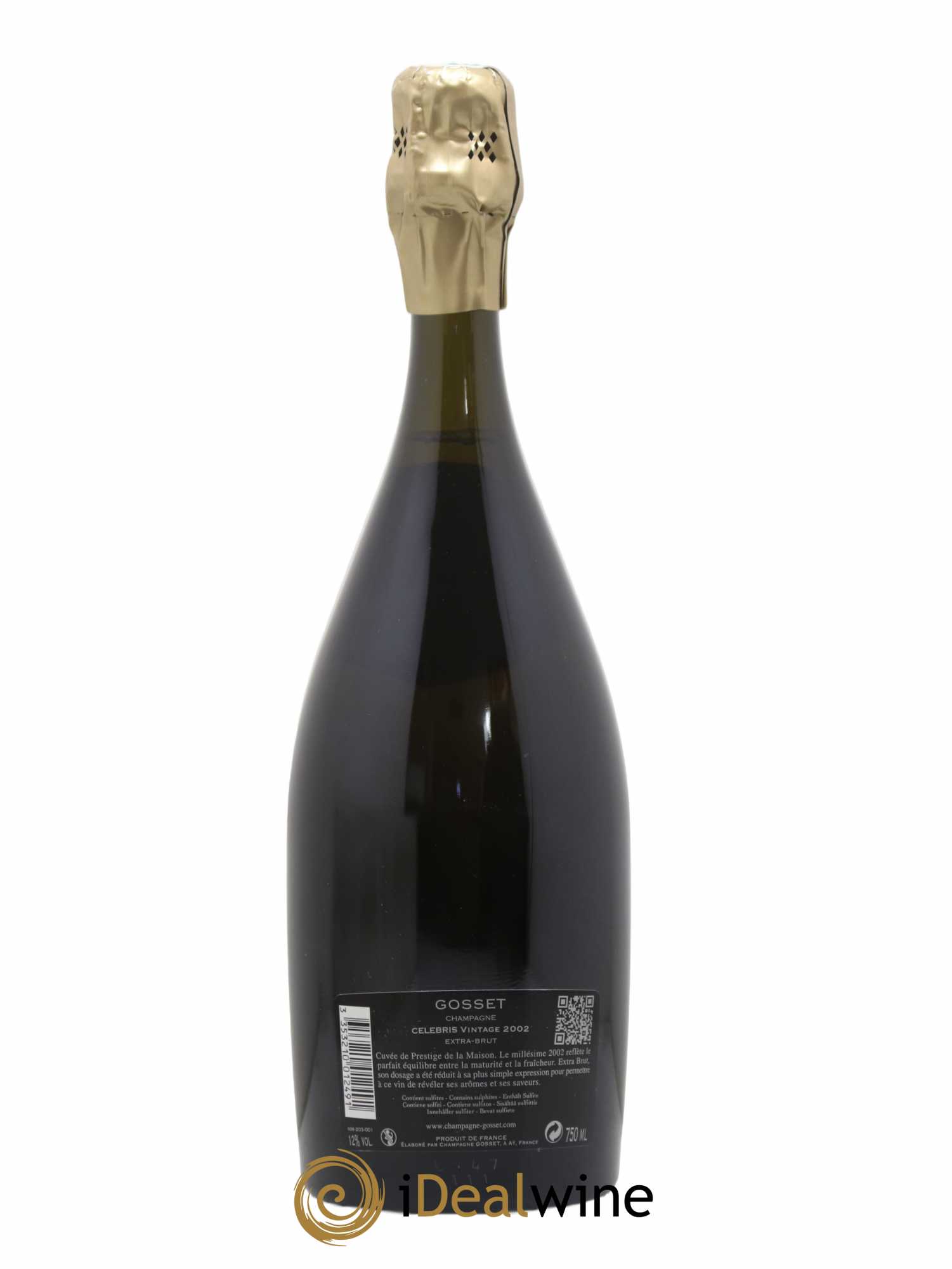 Celebris Gosset 2002 - Lot de 1 bouteille - 1