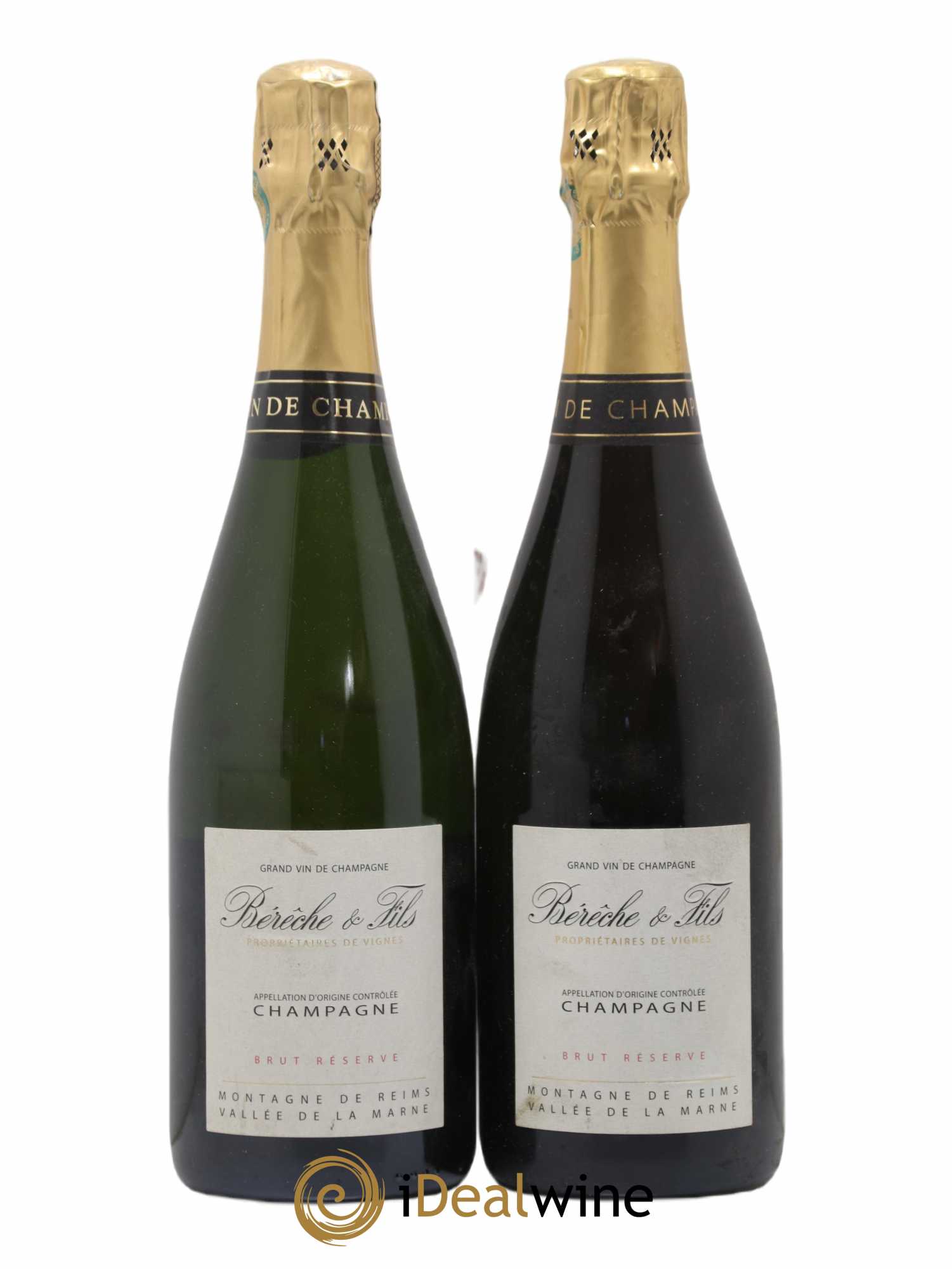 Brut Réserve Bérêche et Fils - Lot de 2 bouteilles - 0