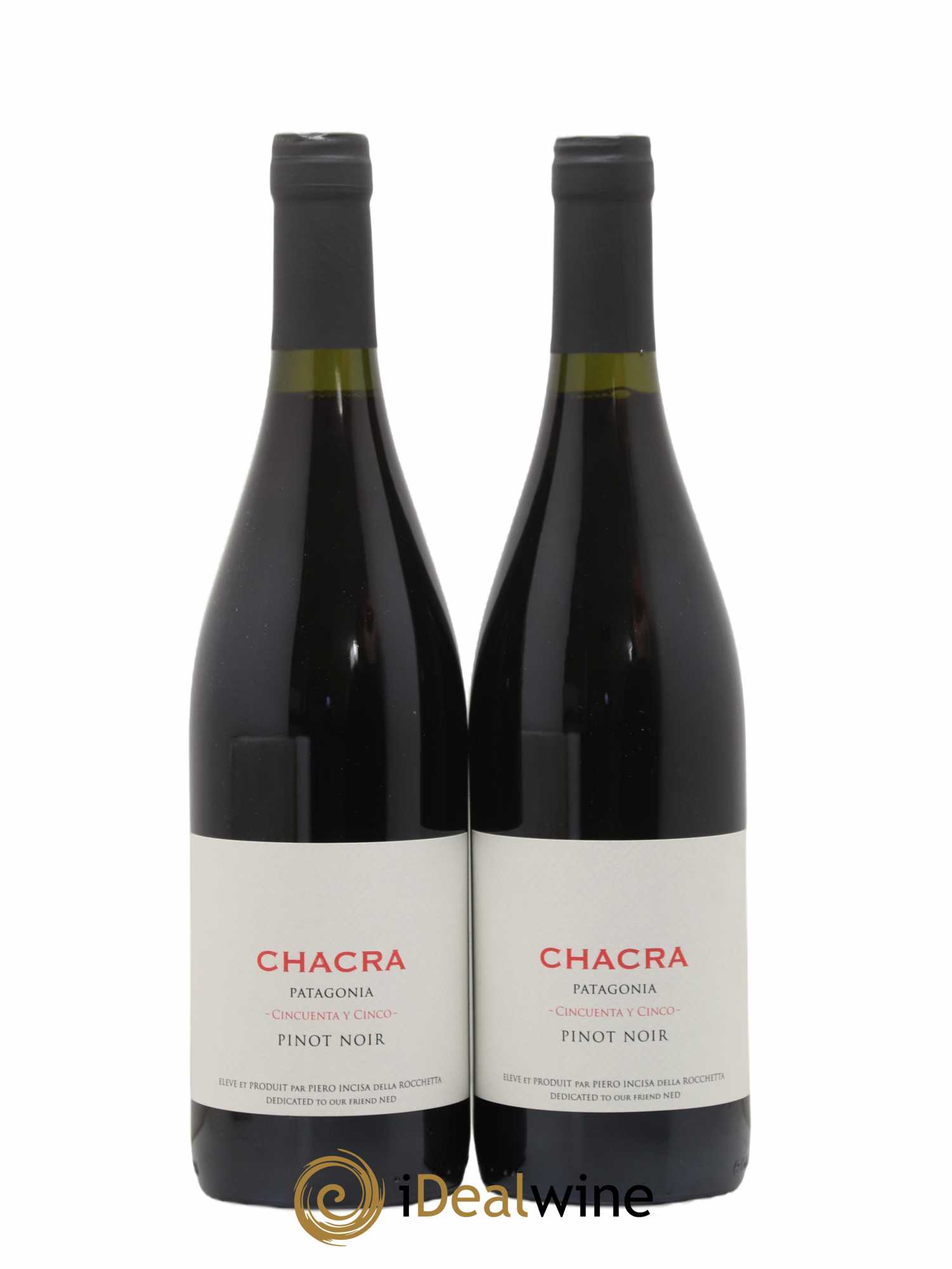 Patagonie Bodega Chacra Cincuenta y cinco 2019 - Lot de 2 bouteilles - 0