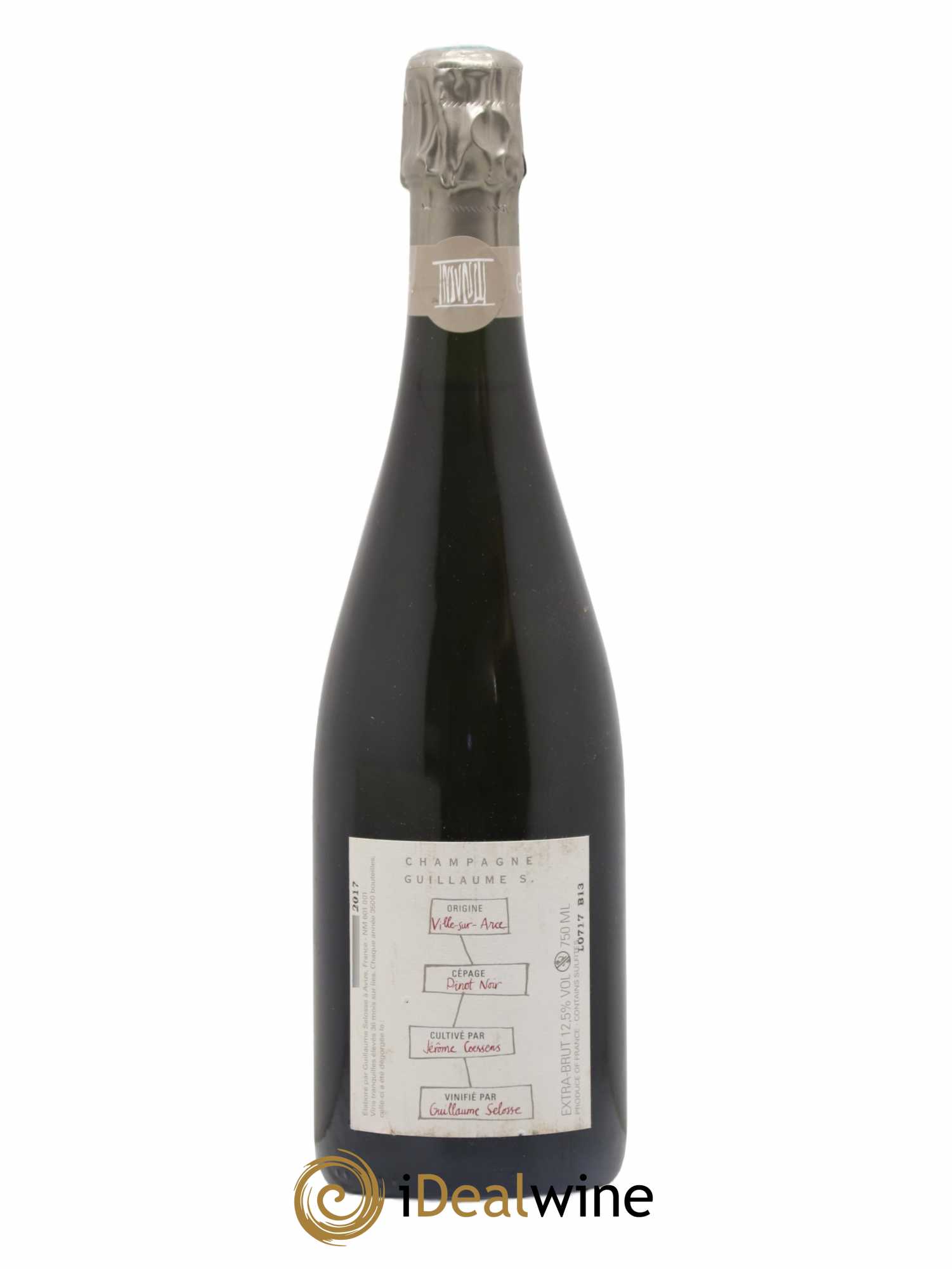 Largillier Extra-Brut Guillaume Selosse - Lot de 1 bouteille - 1