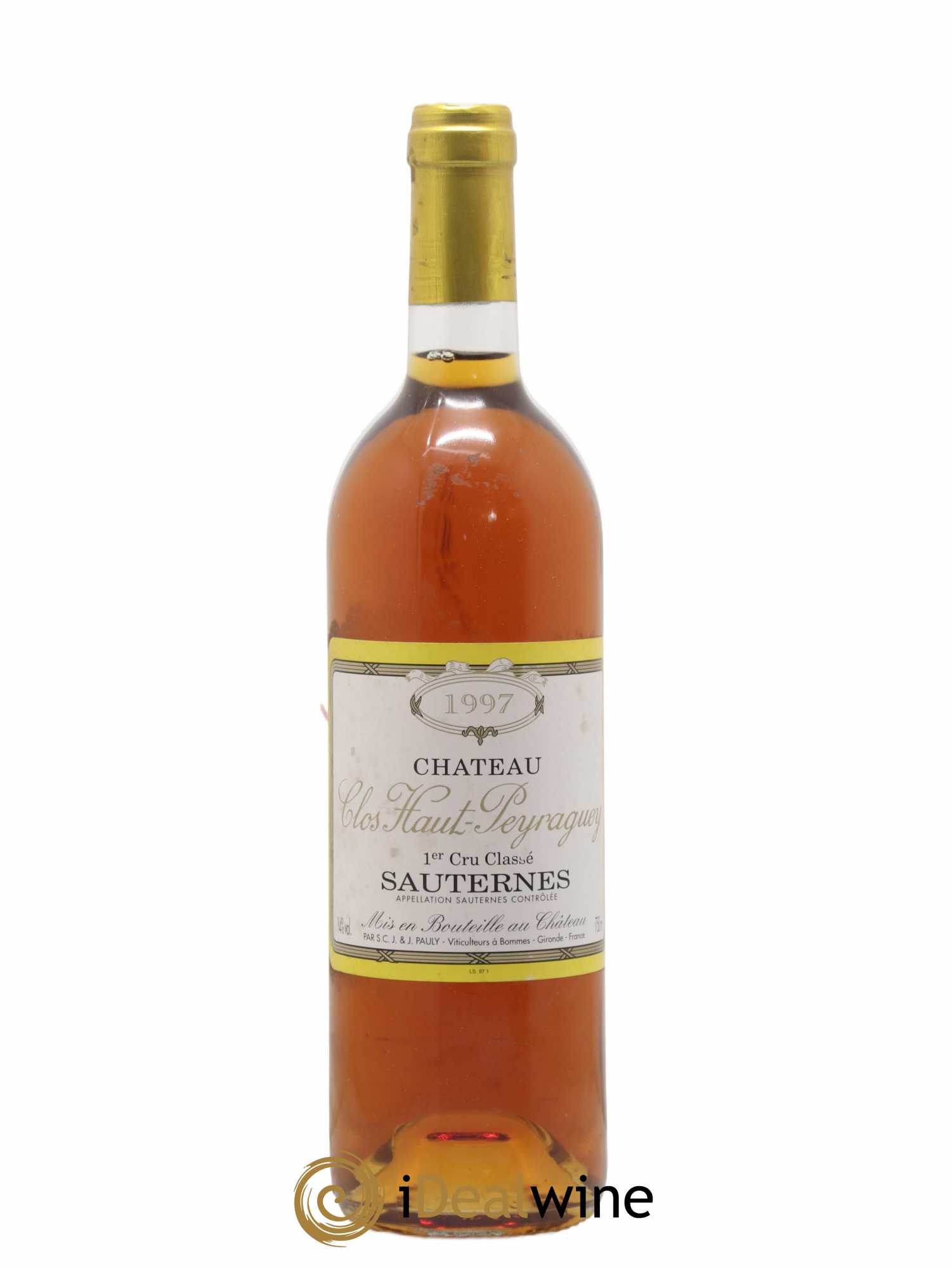 Clos Haut-Peyraguey 1er Grand Cru Classé 1997 - Lotto di 1 bottiglia - 0