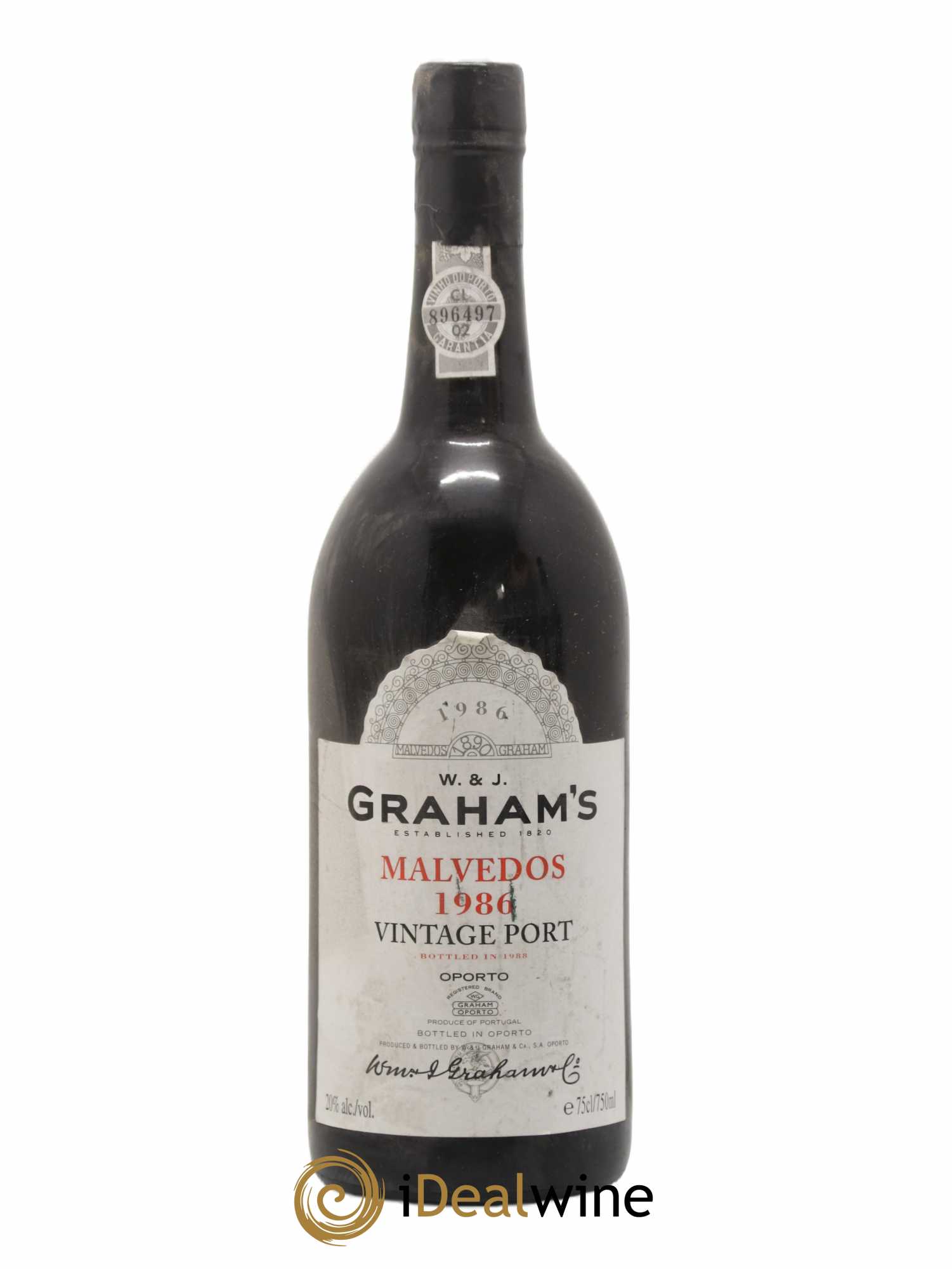 Porto Vintage Malvedos Graham's 1986 - Posten von 1 Flasche - 0