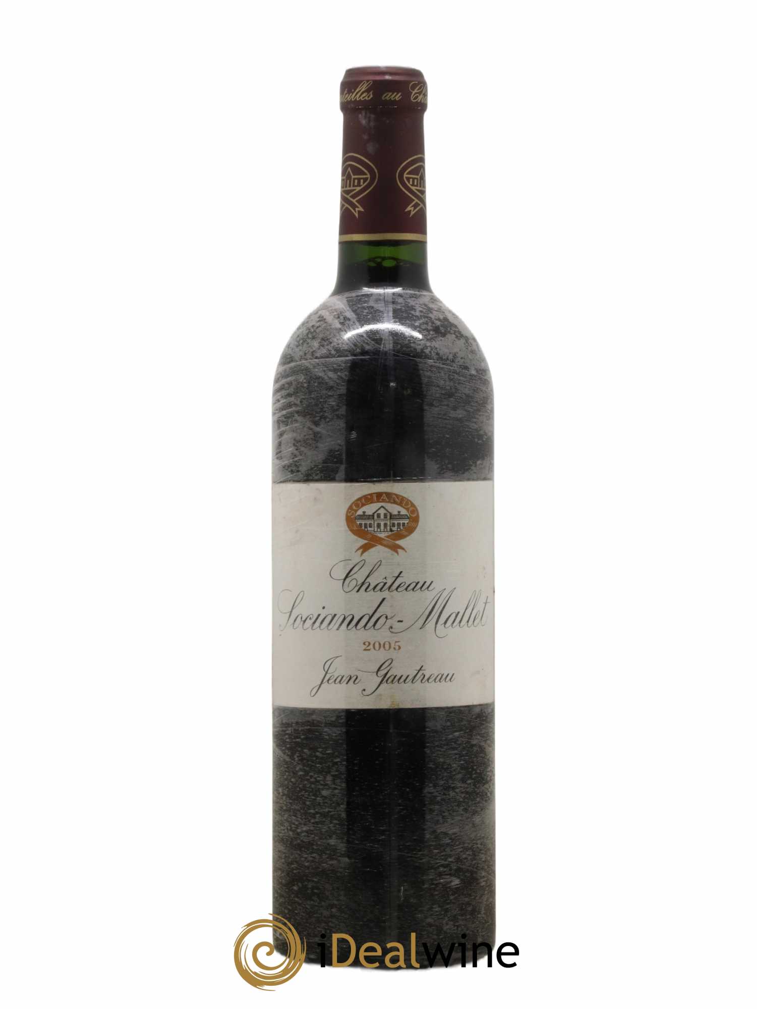 Château Sociando Mallet 2005 - Lot de 1 bouteille - 0
