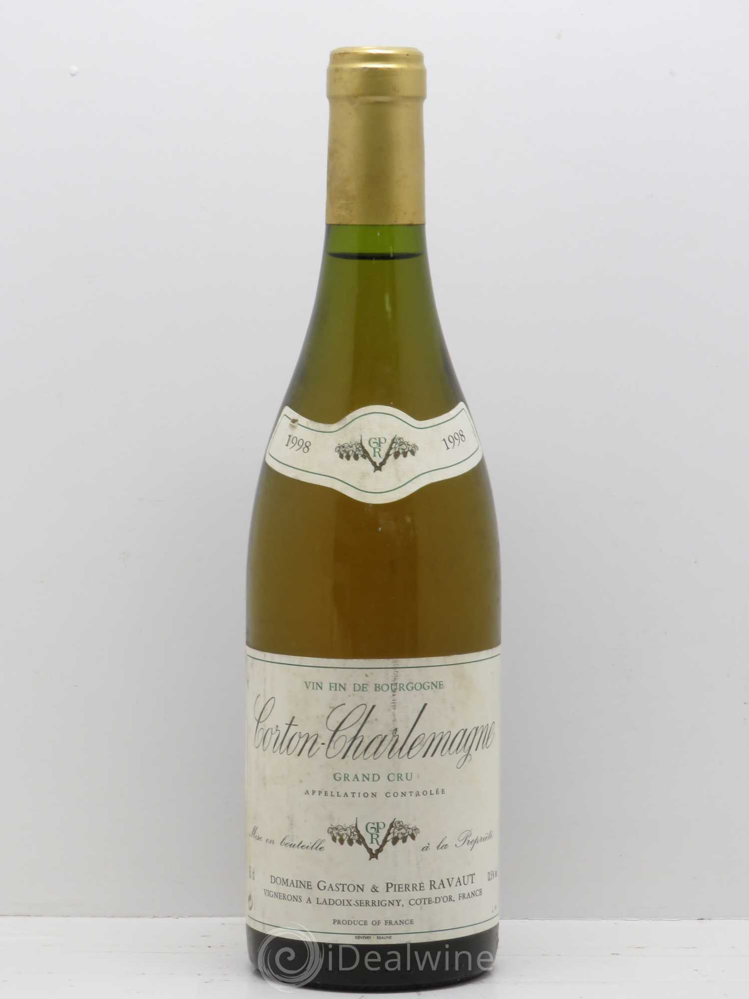 Corton-Charlemagne Grand Cru Ravaut 1998 - Lot de 1 bouteille - 0