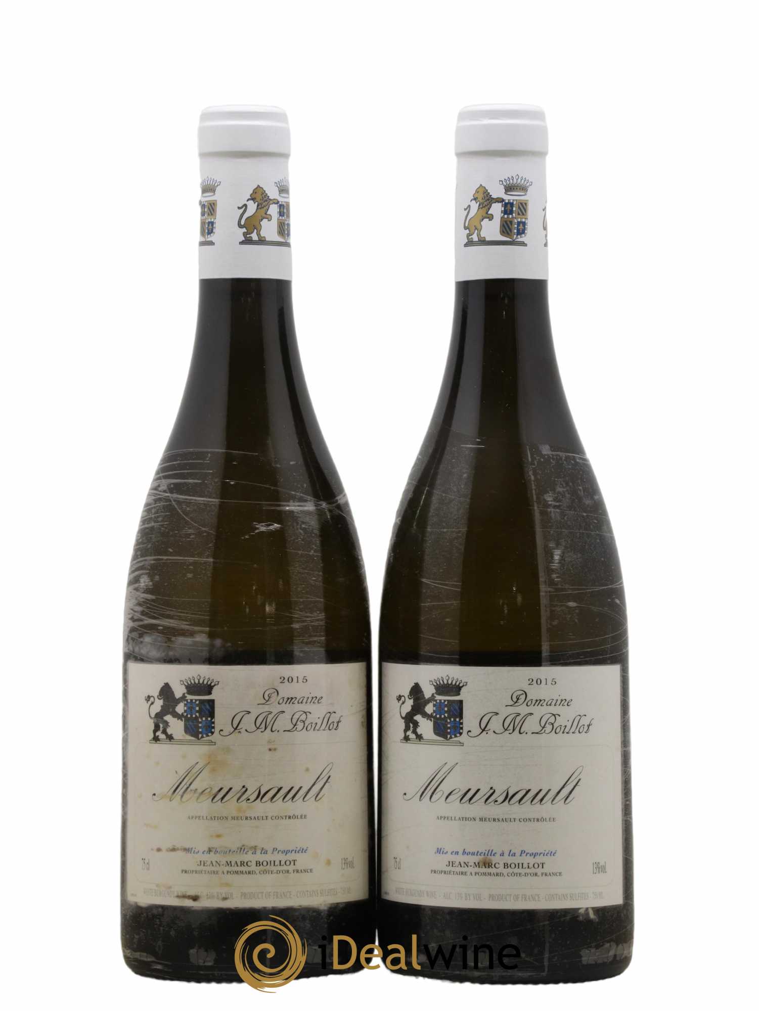 Meursault Jean-Marc Boillot 2015 - Lot de 2 bouteilles - 0