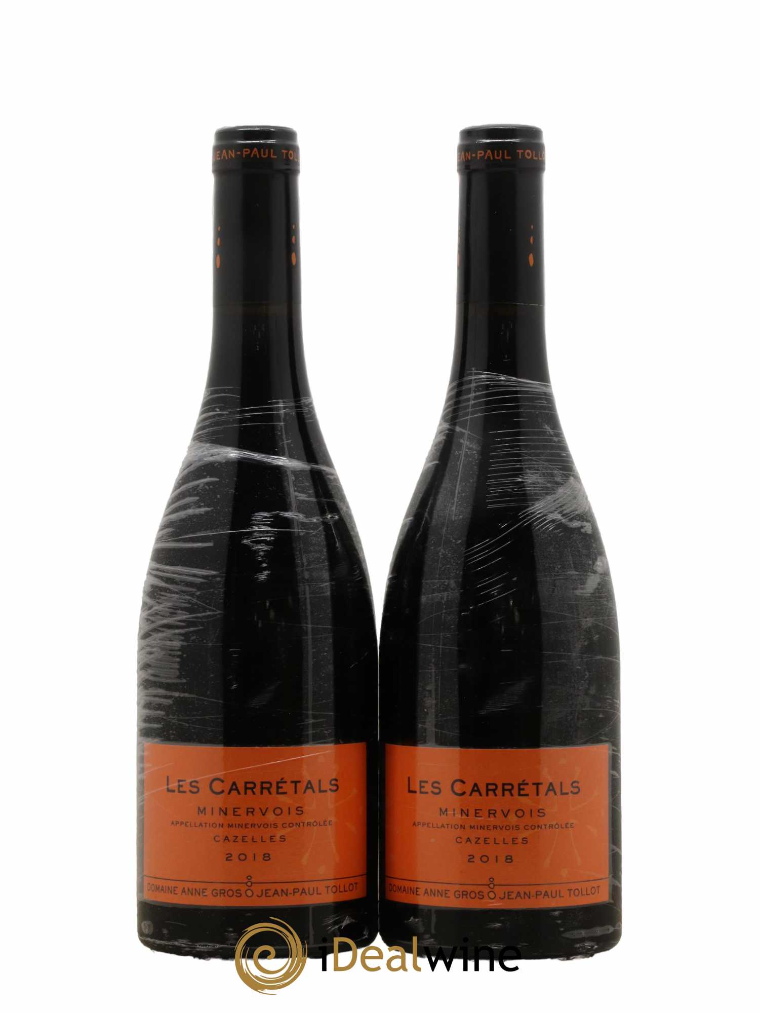 Minervois Les Carretals Anne Gros Et Jean Paul Tollot 2018 - Posten von 2 Flaschen - 0