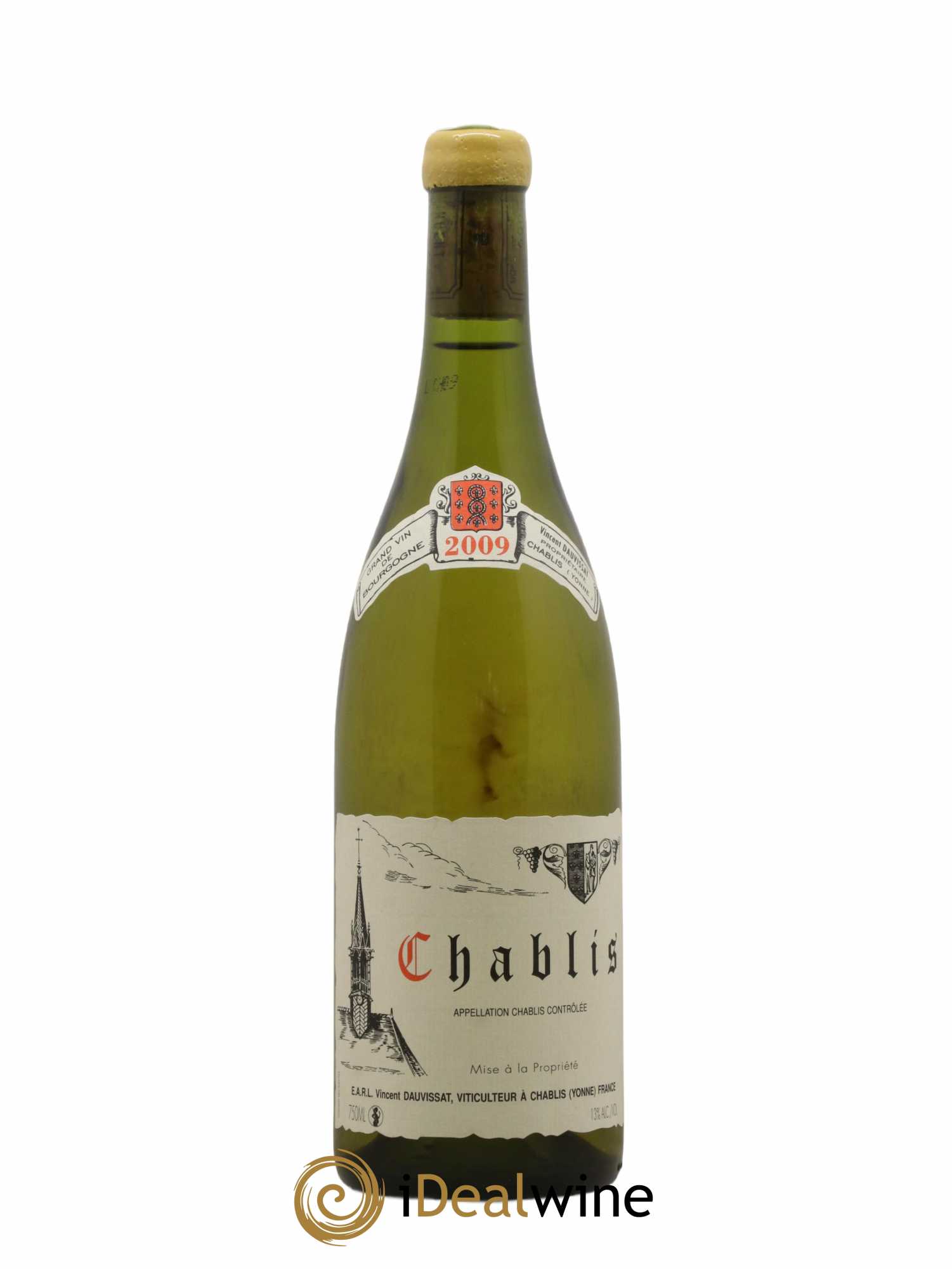 Chablis Vincent Dauvissat (Domaine) 2009 - Posten von 1 Flasche - 0