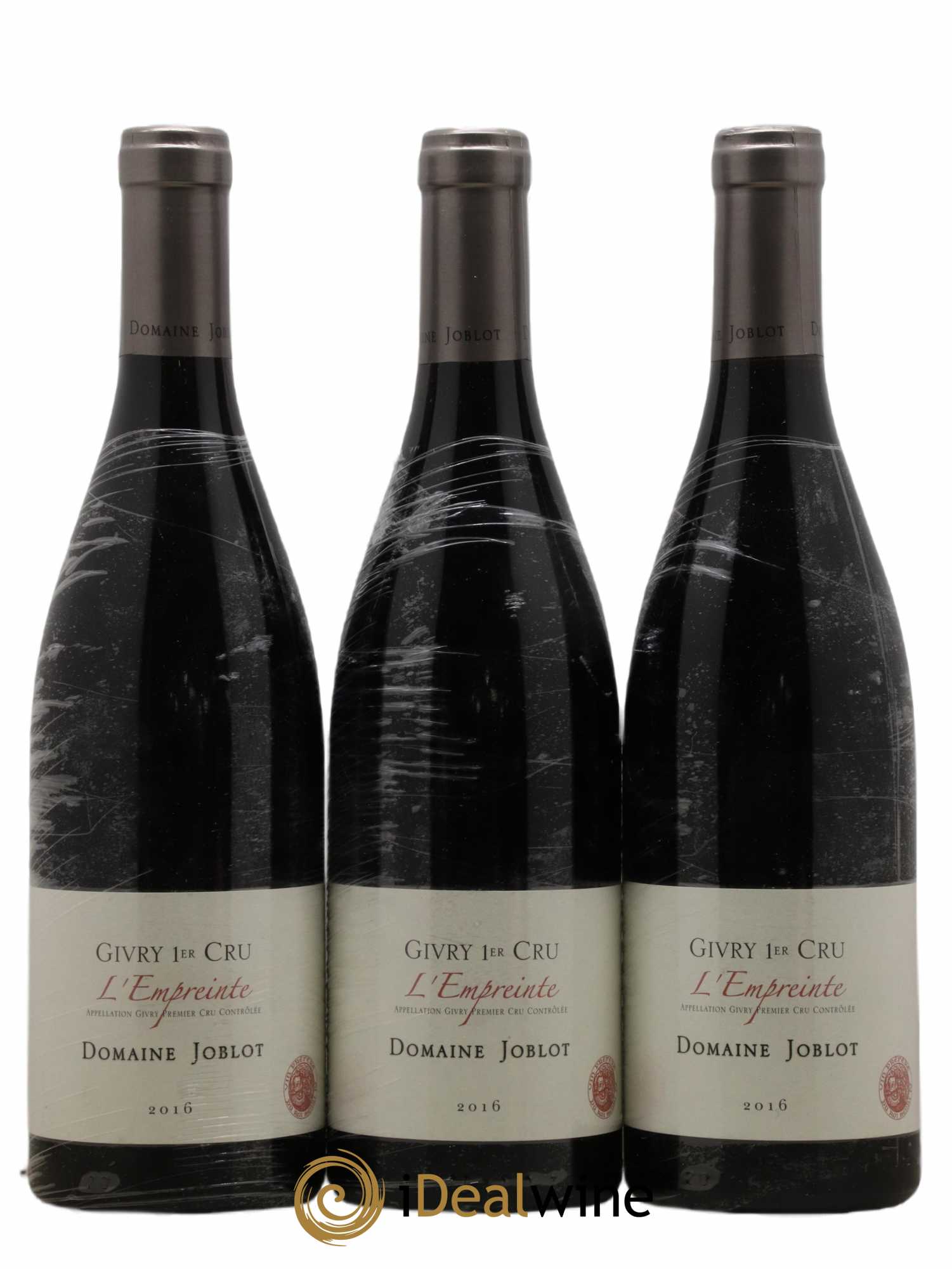 Givry 1er Cru L'Empreinte Joblot (Domaine) 2016 - Lot de 3 bouteilles - 0