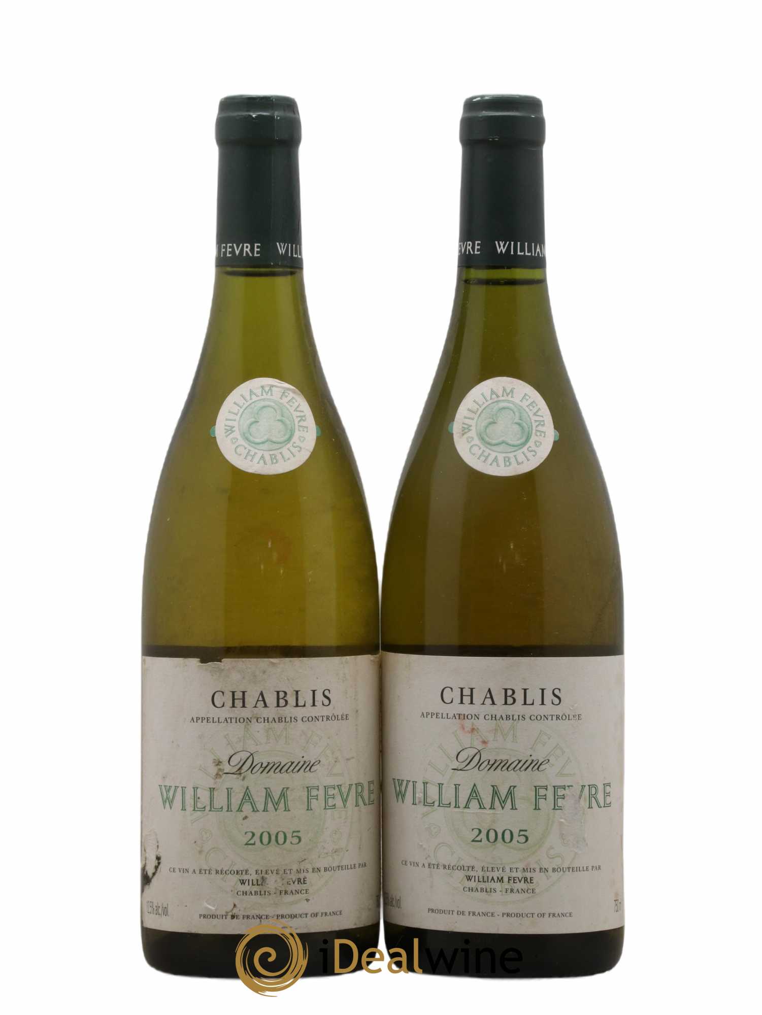 Chablis William Fèvre 2005 - Lot de 2 bouteilles - 0