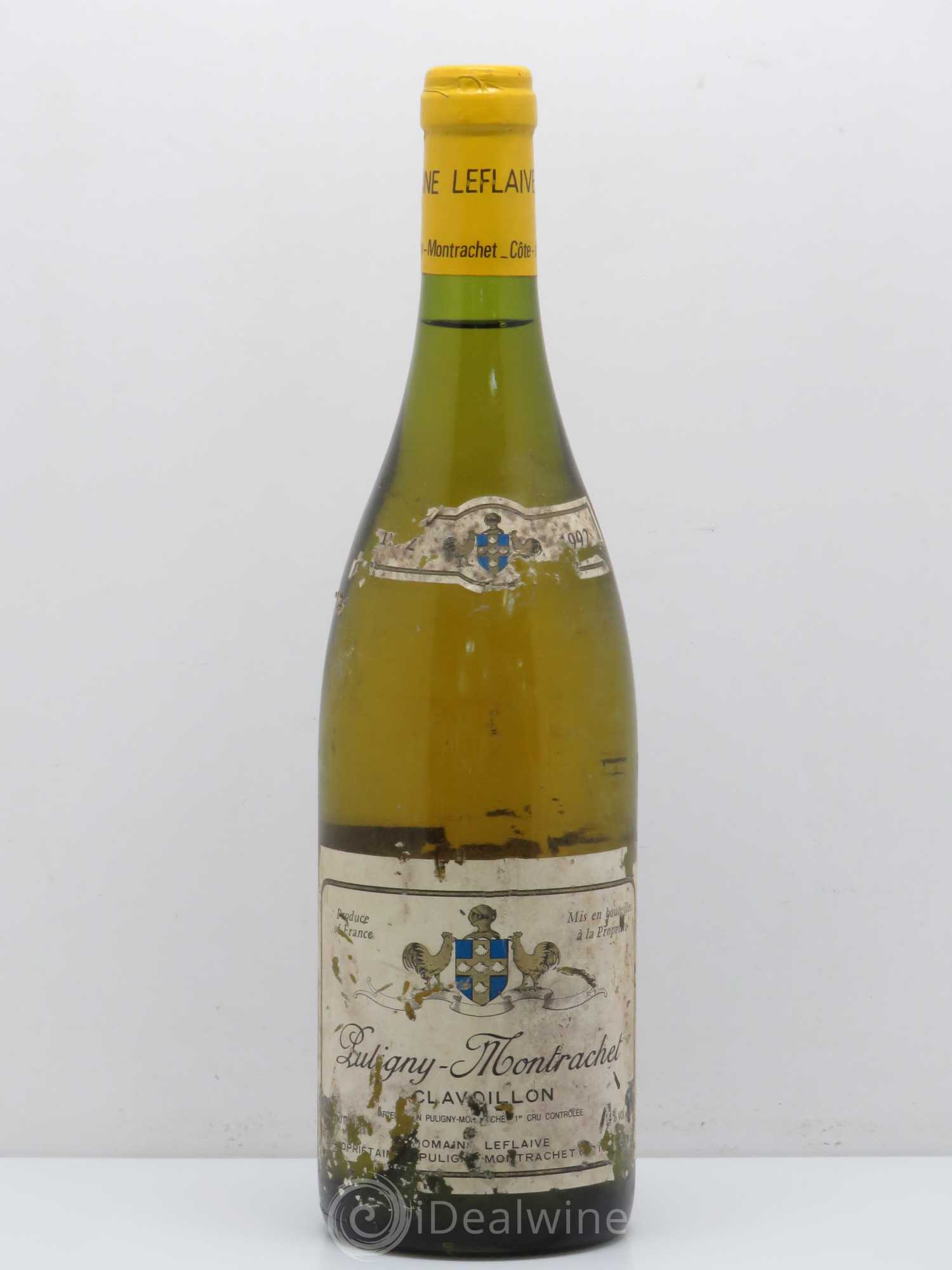Puligny-Montrachet 1er Cru Clavoillon Leflaive (Domaine) 1992 - Lot de 1 bouteille - 0