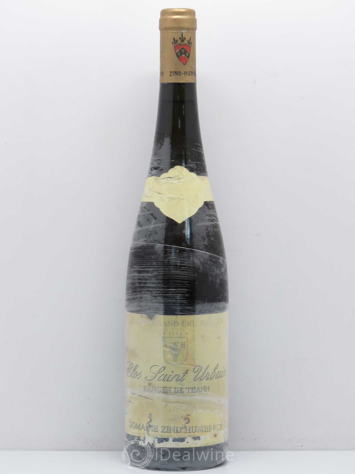 Alsace Pinot Gris (anciennement Tokay) Zind-Humbrecht (Domaine) Clos Saint-Urbain Rangen de Thann 2000 - Lot de 1 bouteille - 0