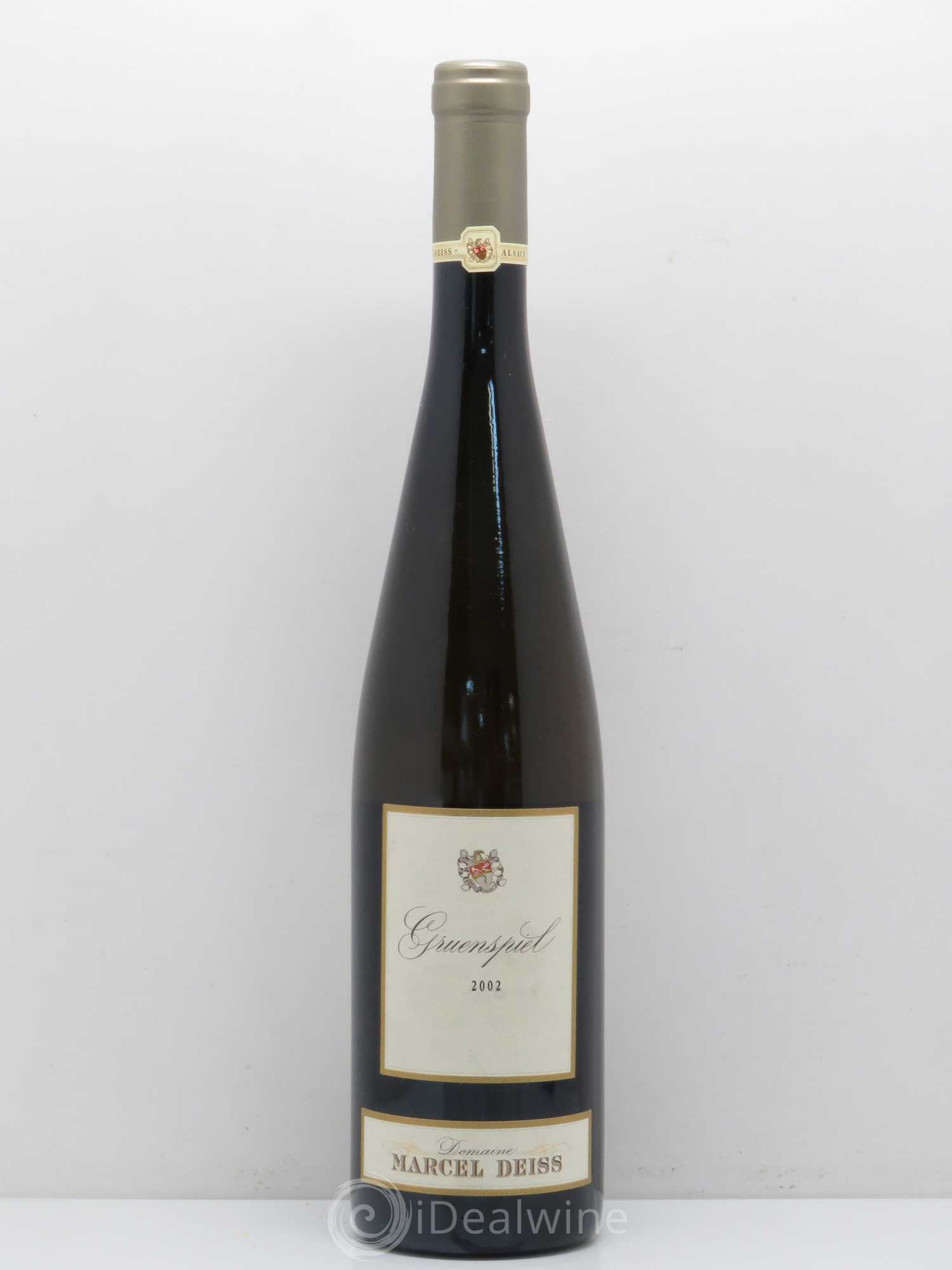 Alsace Gruenspiel Marcel Deiss (Domaine) 2002 - Lot de 1 bouteille - 0