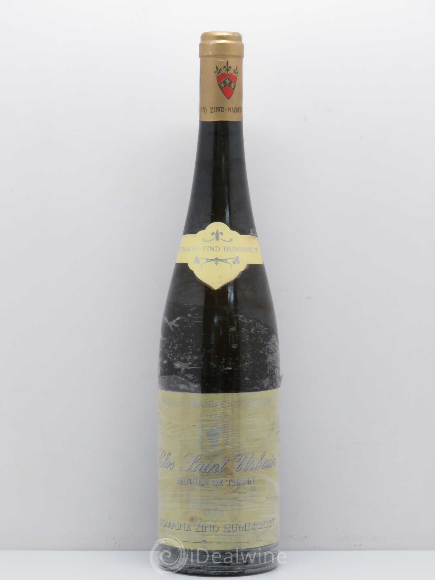 Alsace Pinot Gris (anciennement Tokay) Zind-Humbrecht (Domaine) Clos Saint-Urbain Rangen de Thann 2002 - Lot de 1 bouteille - 0