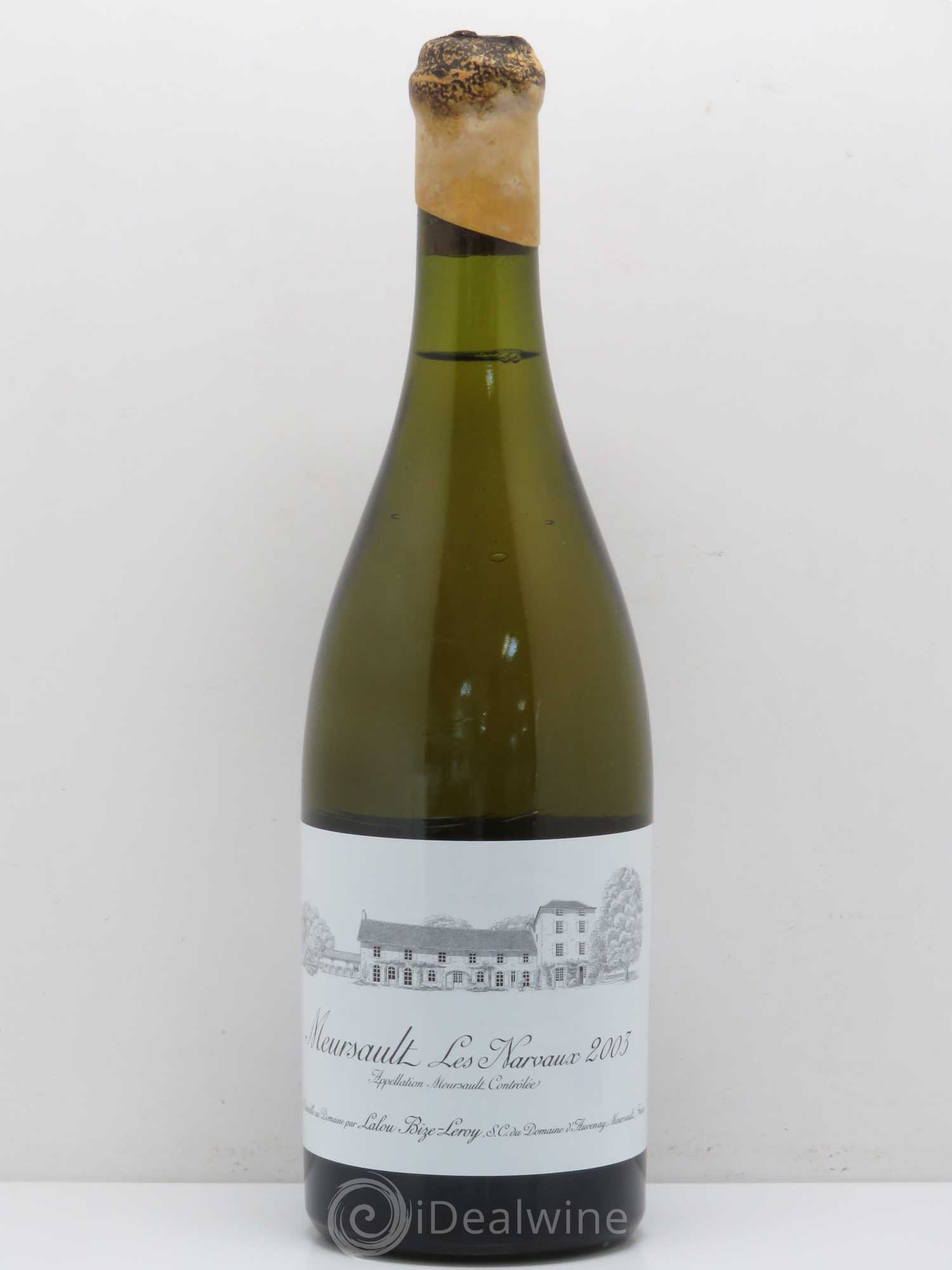 Meursault Les Narvaux d'Auvenay (Domaine) 2003 - Lot de 1 bouteille - 0