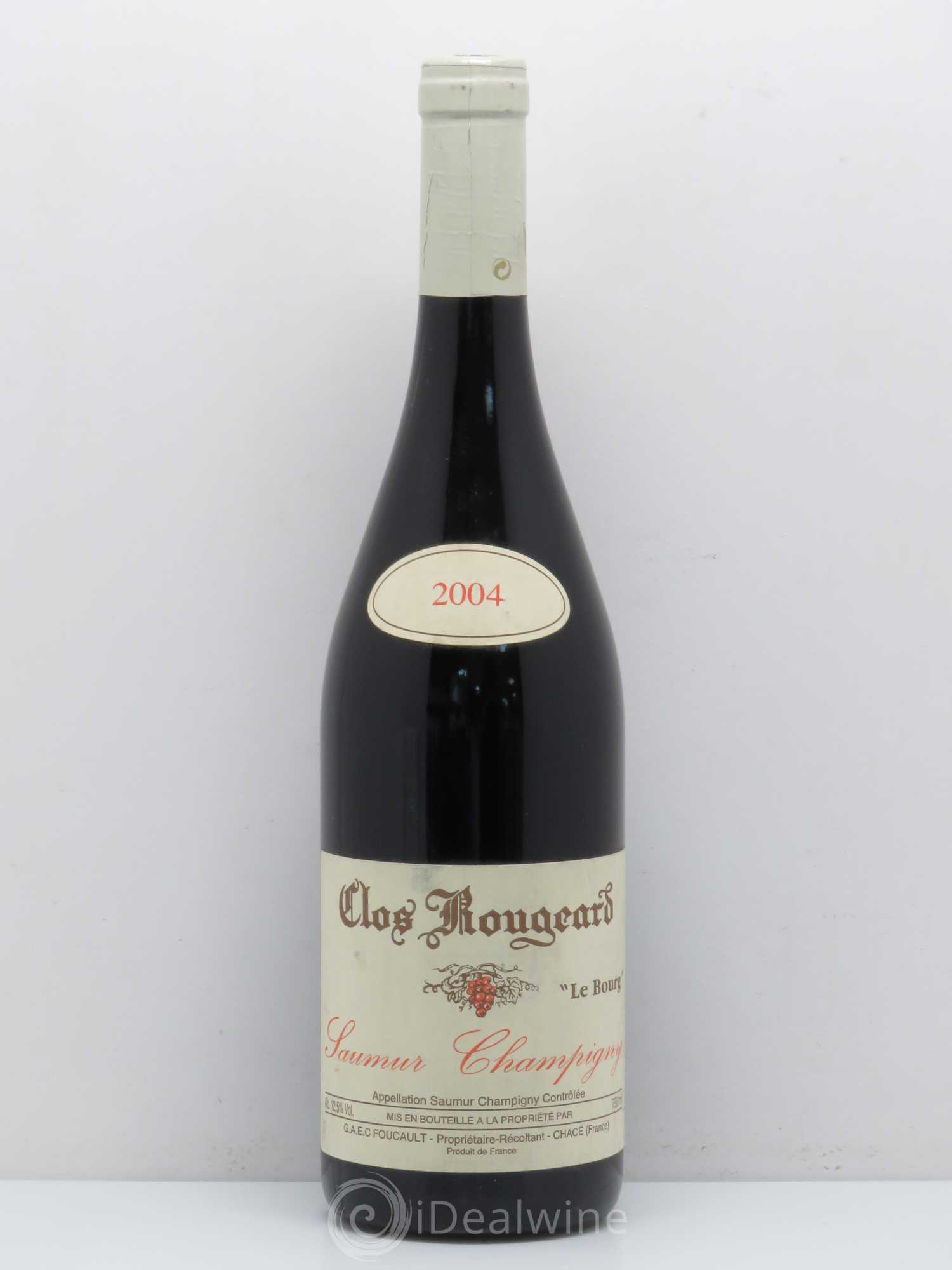 Saumur-Champigny Le Bourg Clos Rougeard 2004 - Lot de 1 bouteille - 0